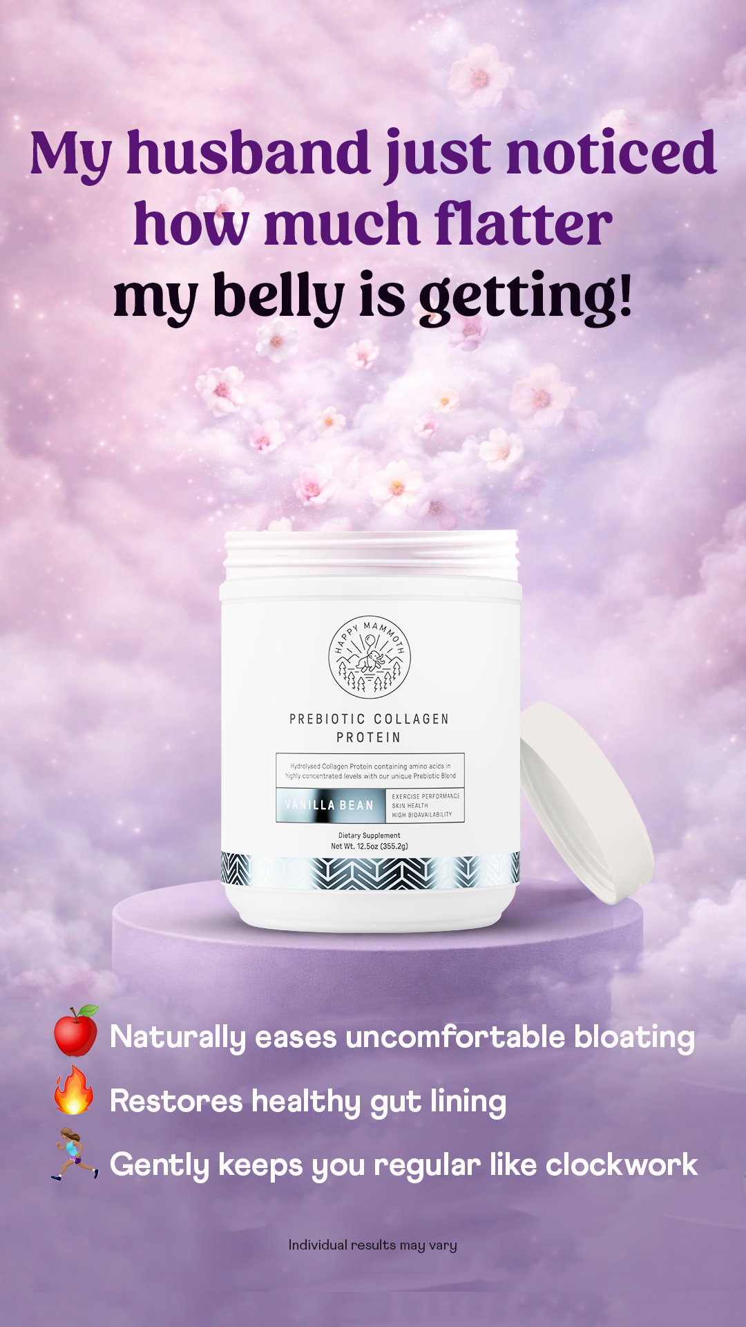 Happy Mammoth Facebook ad