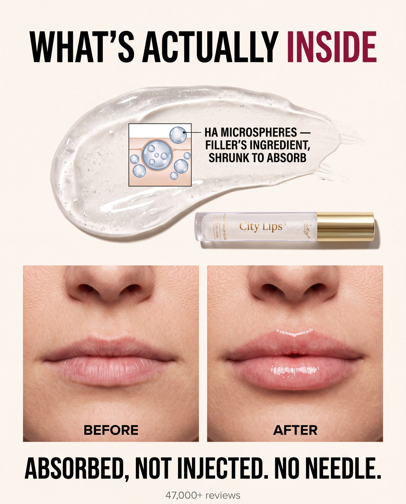 City Beauty Facebook ad