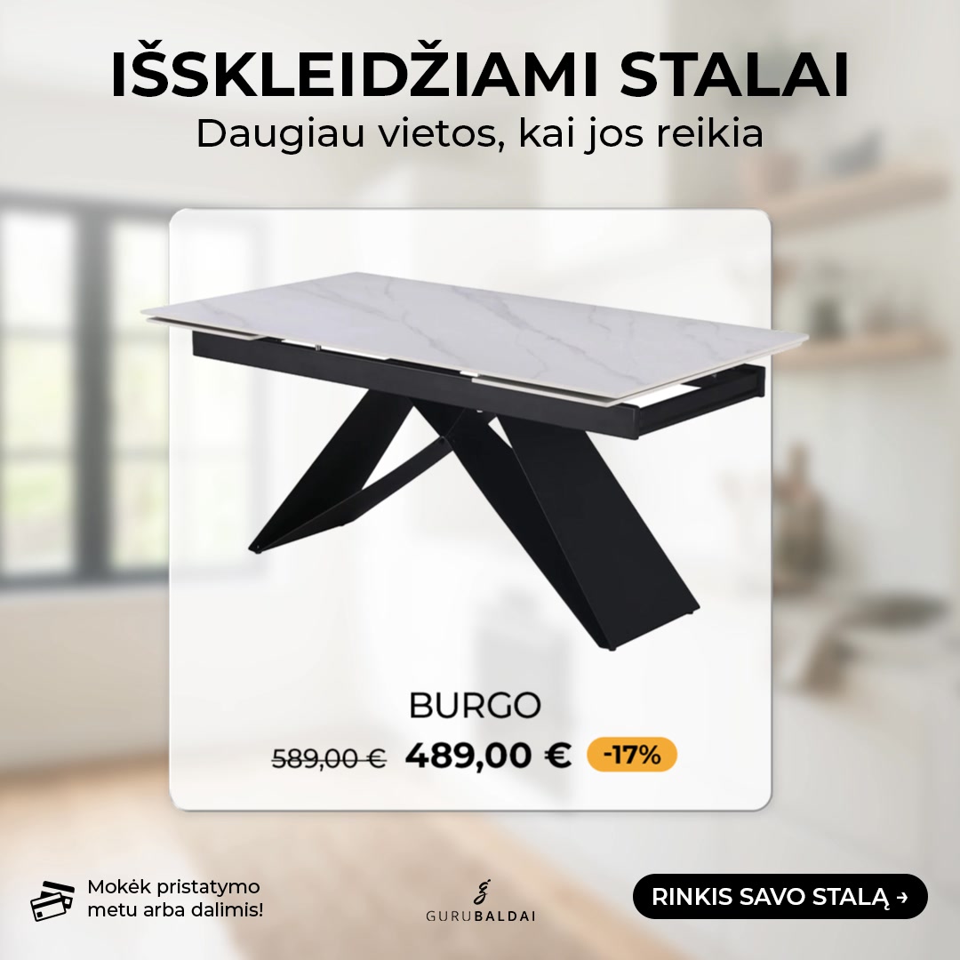 GuruBaldai.lt Facebook ad: 𝐈š𝐬𝐤𝐥𝐞𝐢𝐝ž𝐢𝐚𝐦𝐢 𝐬𝐭𝐚𝐥𝐚𝐢