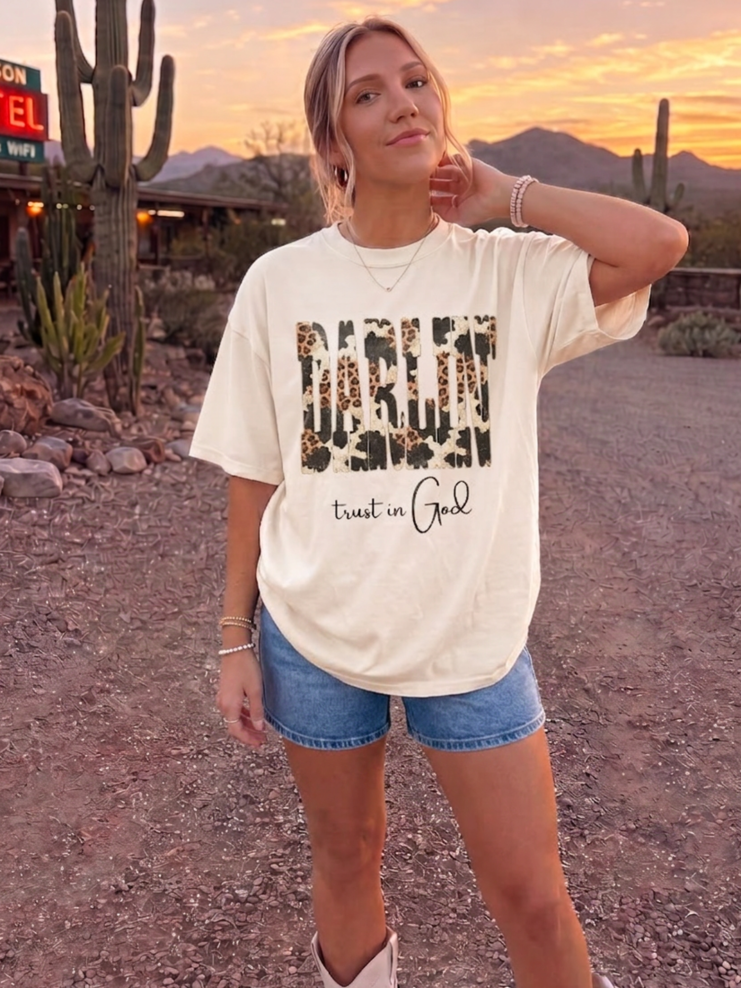 TheChristianboho Facebook ad: Apparel that points back to God