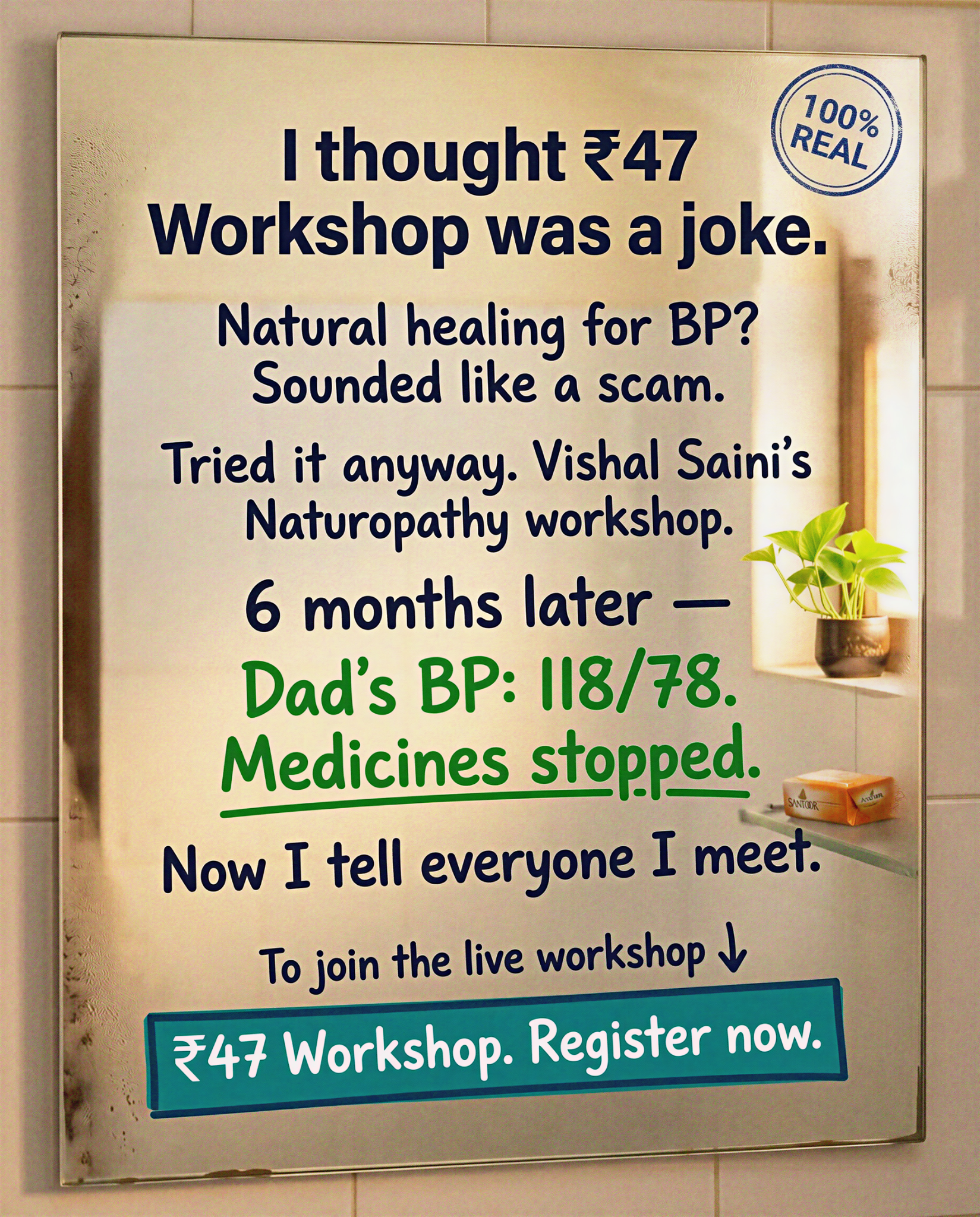 Go Nature - Naturopathy Healing Facebook ad