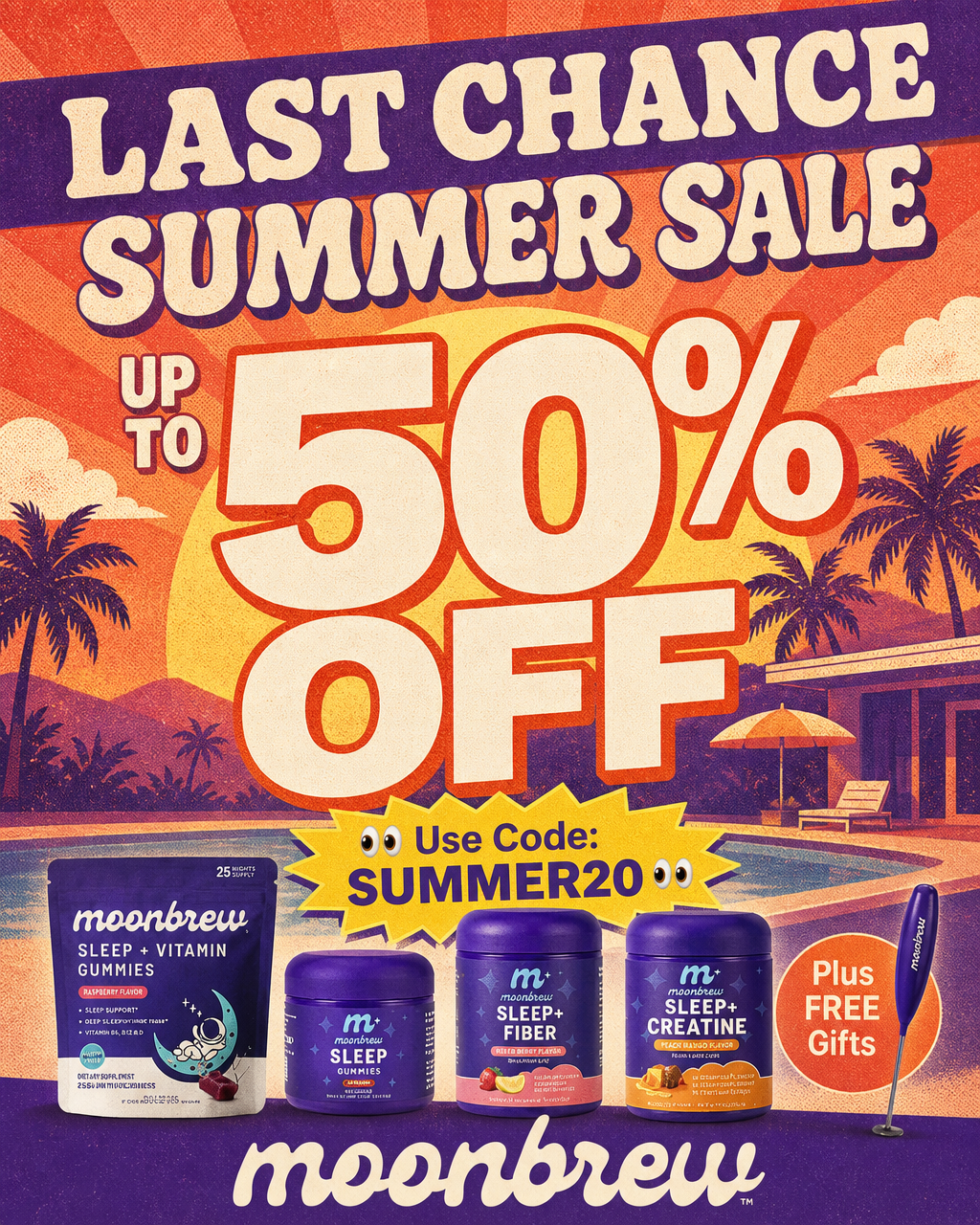 MoonBrew Facebook ad