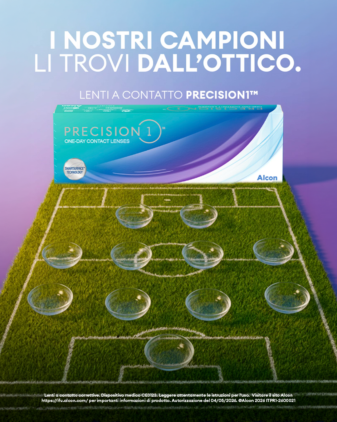 PRECISION1 Italia Facebook ad: Ti va di scoprire il comfort delle lenti…