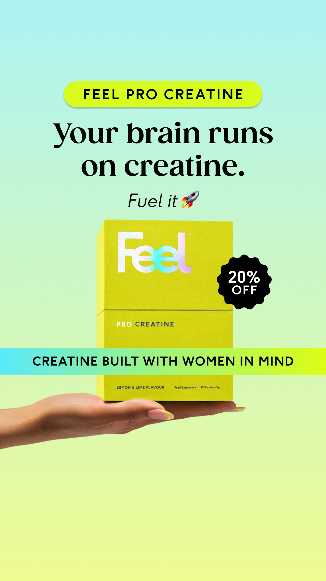 Feel Facebook ad