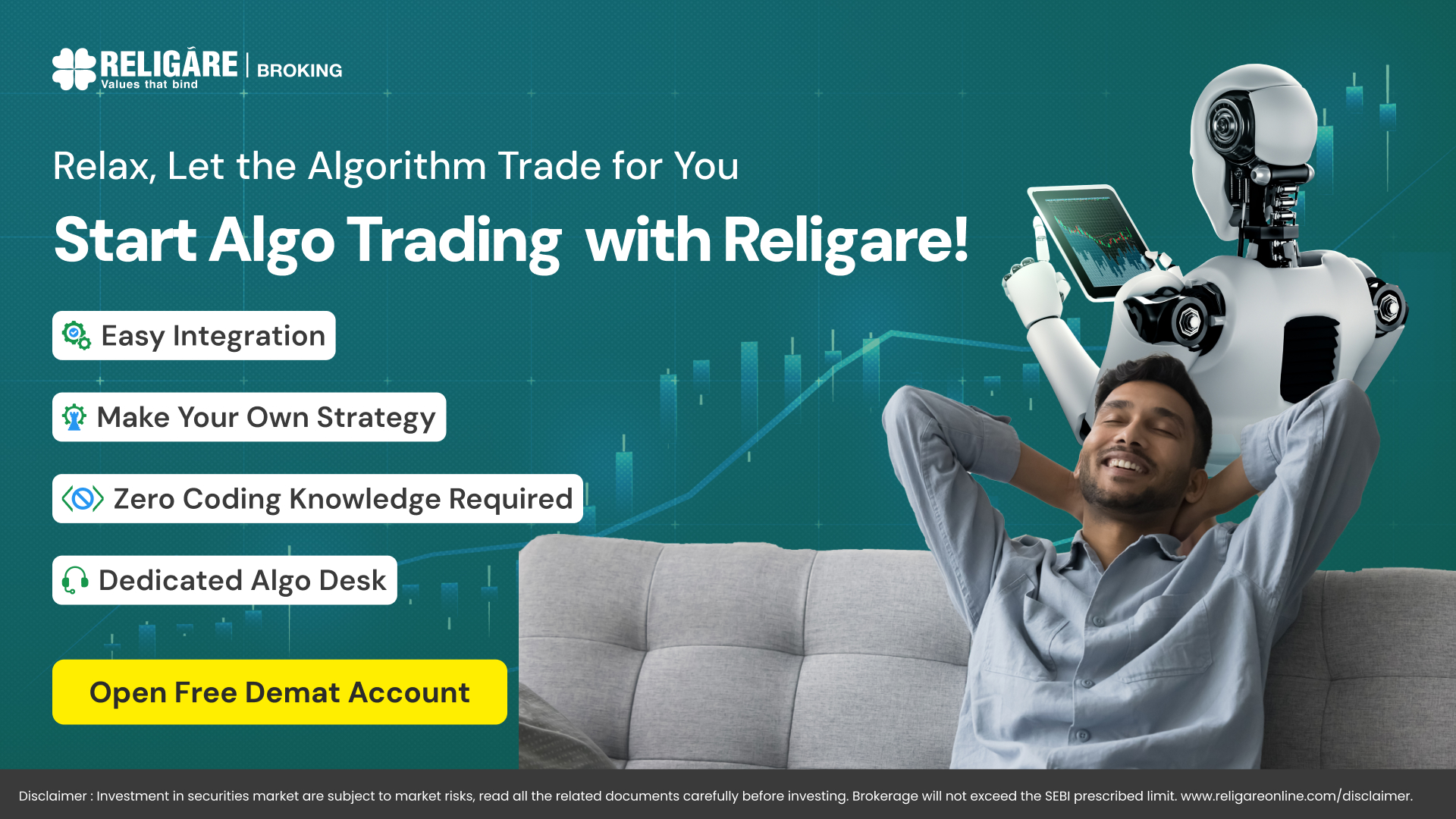 Religare Broking Facebook ad from Jul 16, 2026