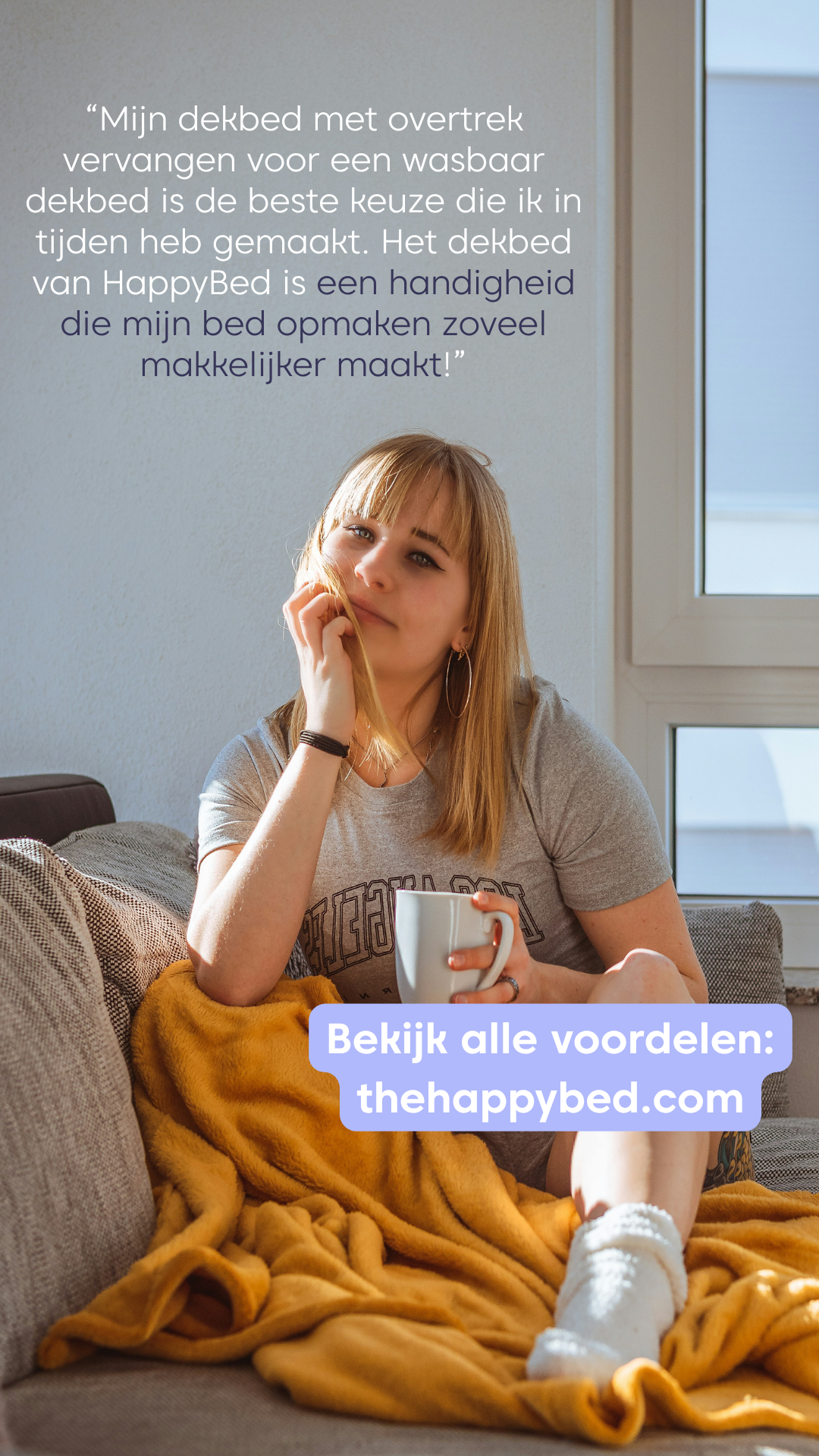 HappyBed Facebook ad
