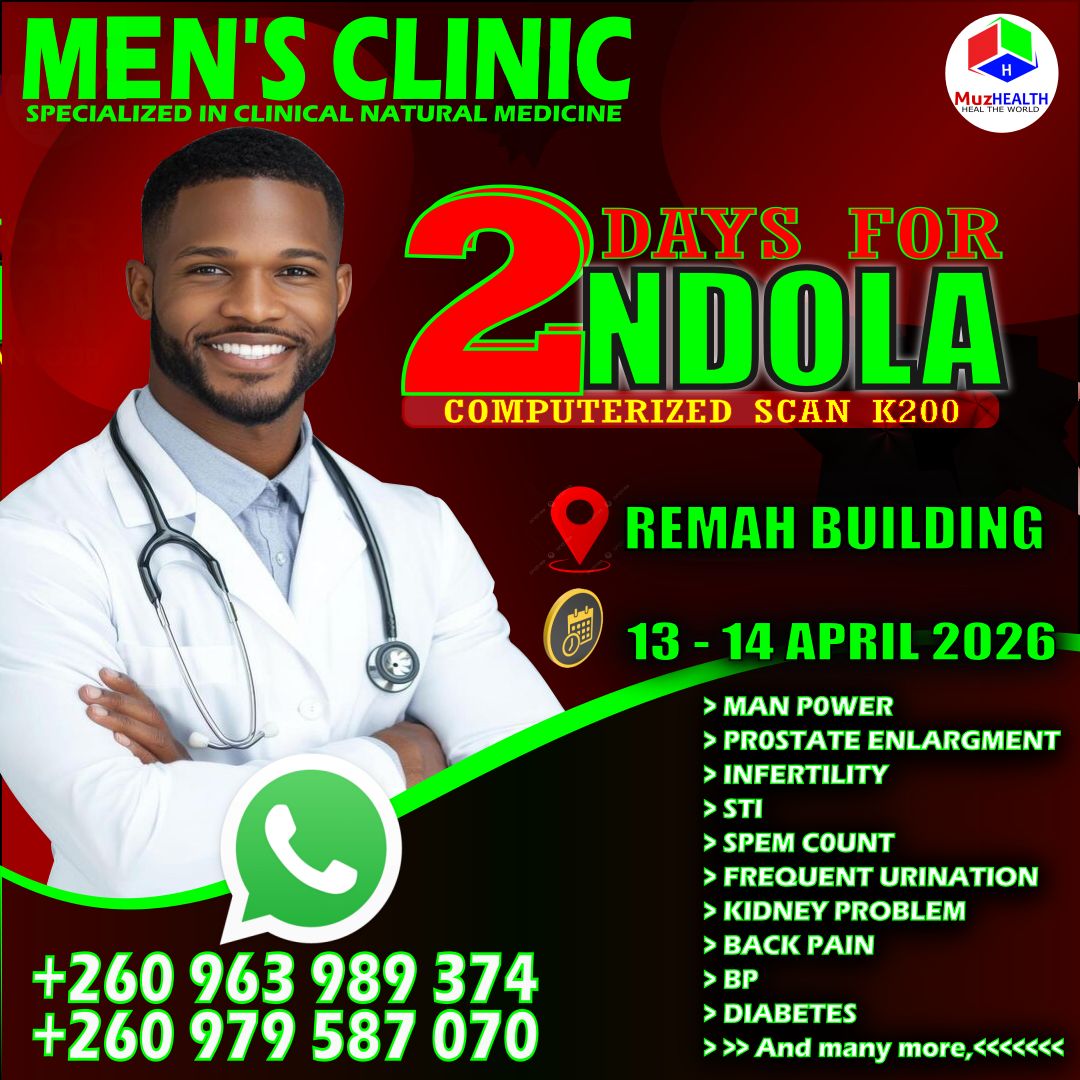 Muzhealth Care Facebook ad: M£N'S CLlNIC