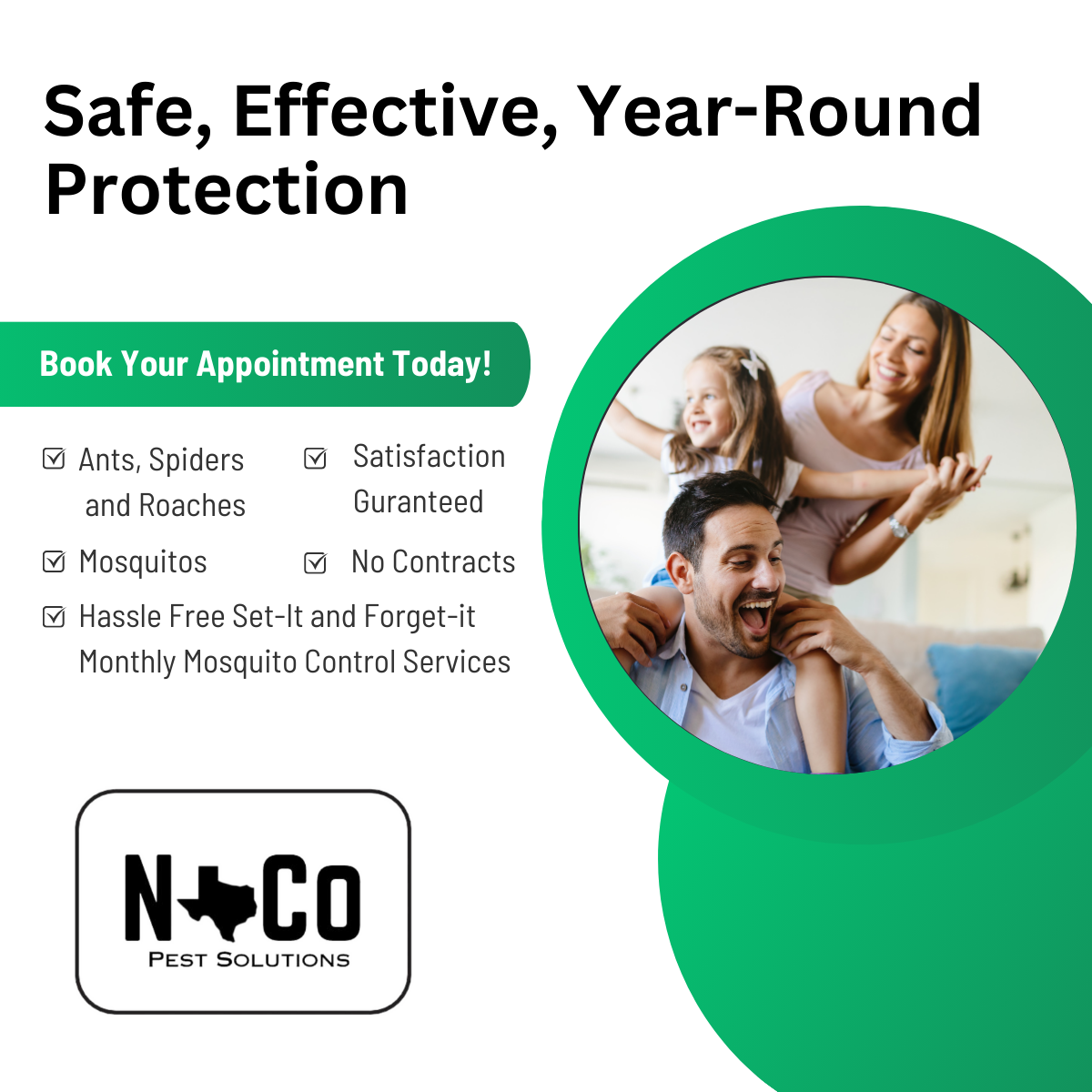 NoCo Pest Solutions Facebook ad