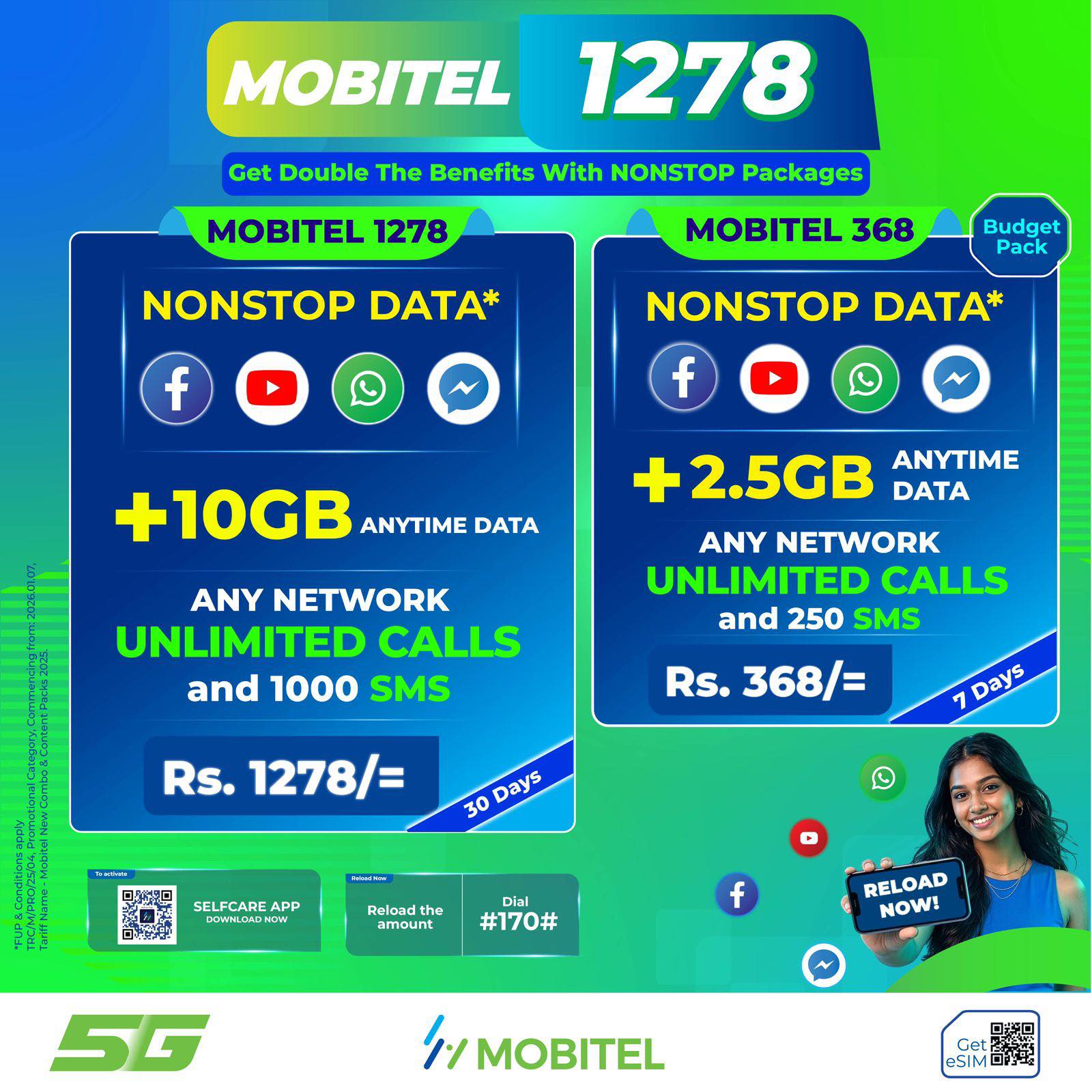 SLTMobitel Facebook ad