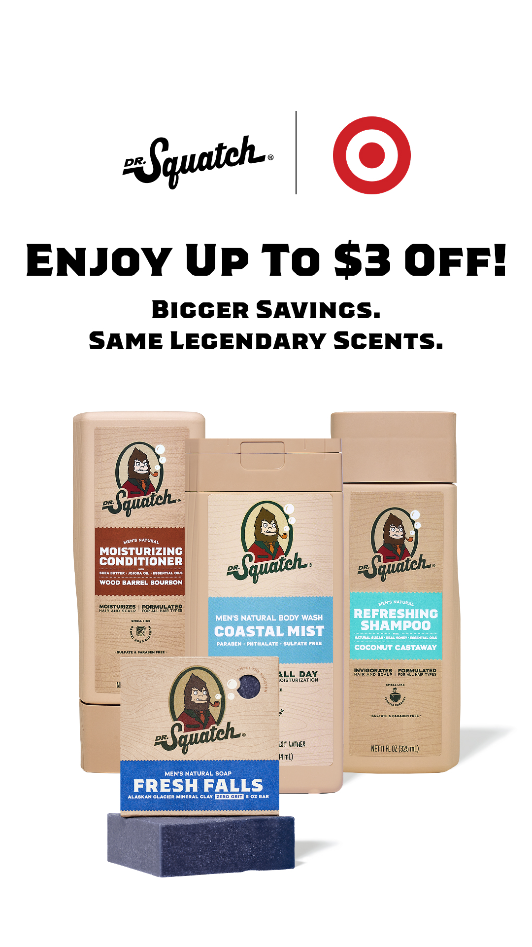 Dr. Squatch Facebook ad