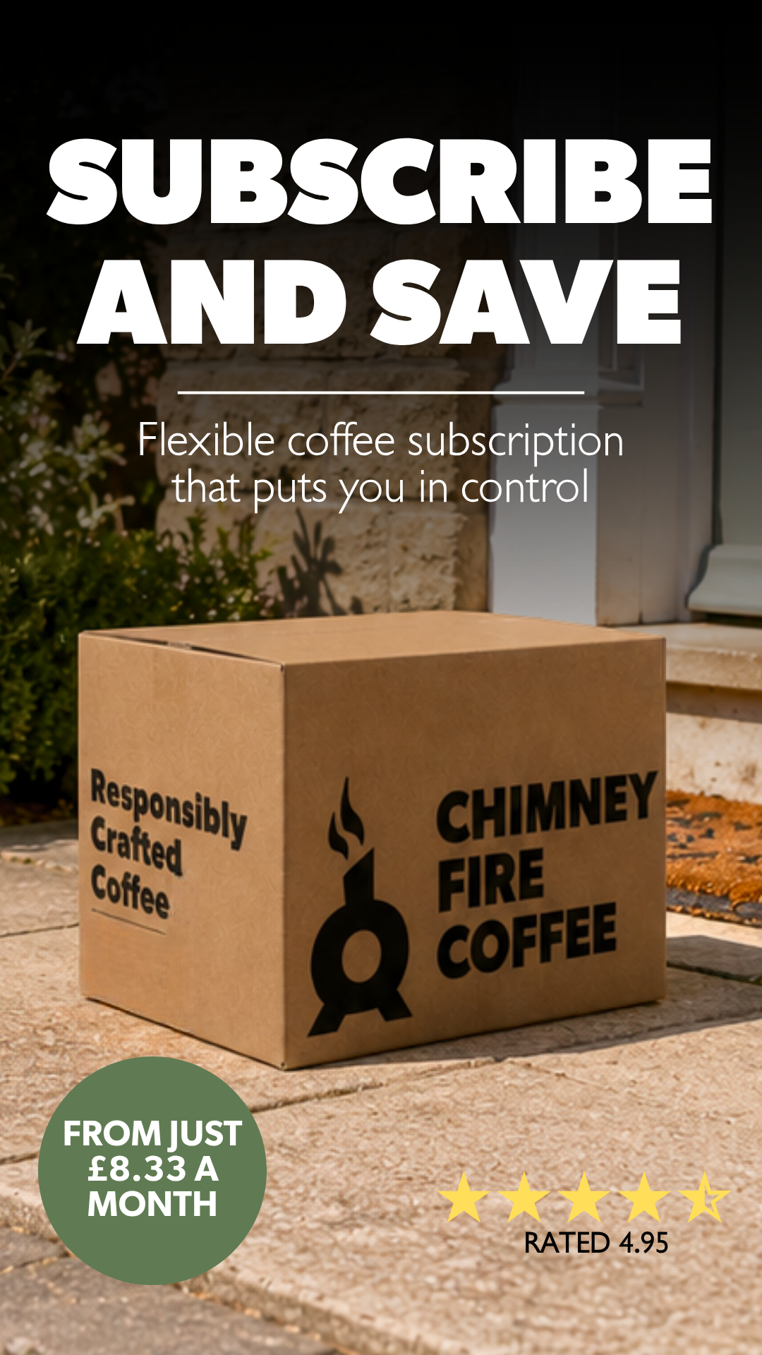 Chimney Fire Coffee Facebook ad