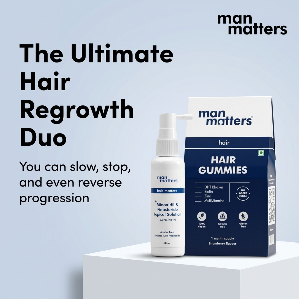Hair Matters by Man Matters Facebook ad