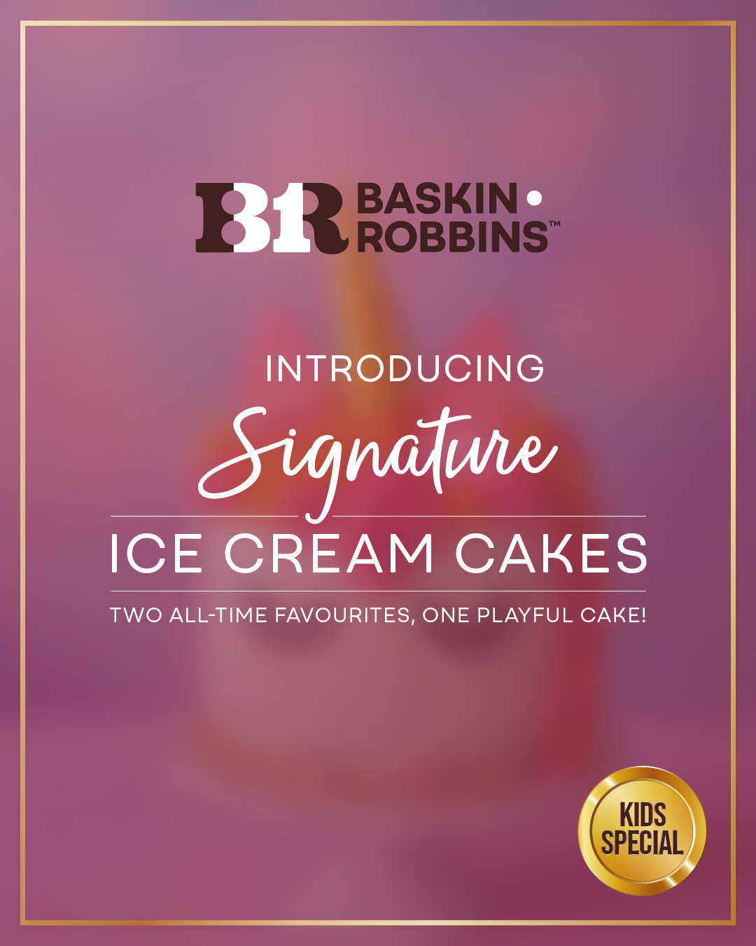 Baskin-Robbins Facebook ad