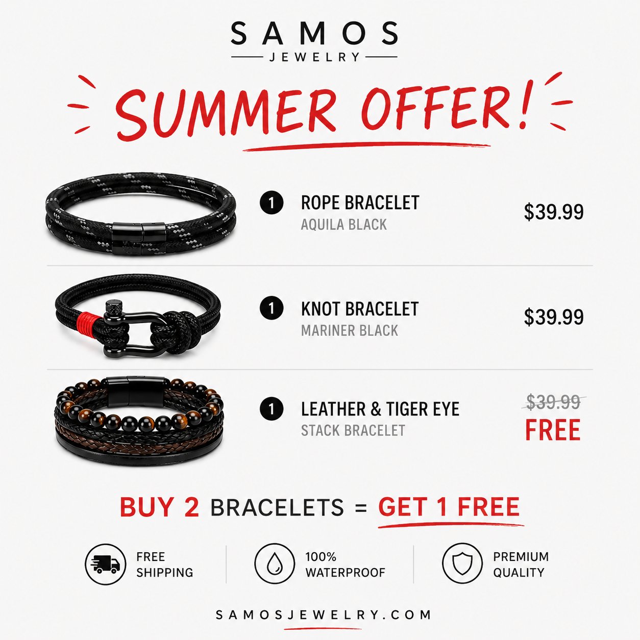 Gentleman Aesthetic Facebook ad: Sale Ends Tonight