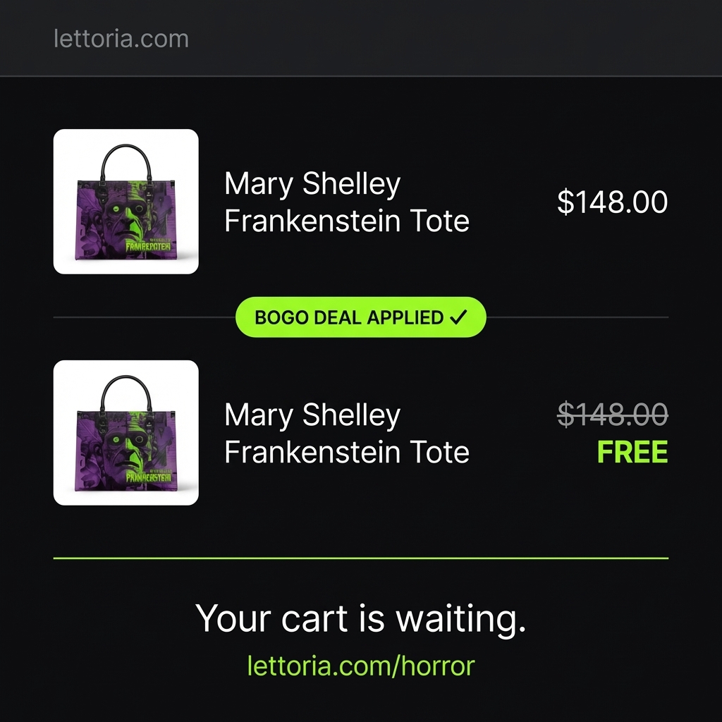 Lettoria - Leather Handbags Inspired by Classical Literature Facebook ad