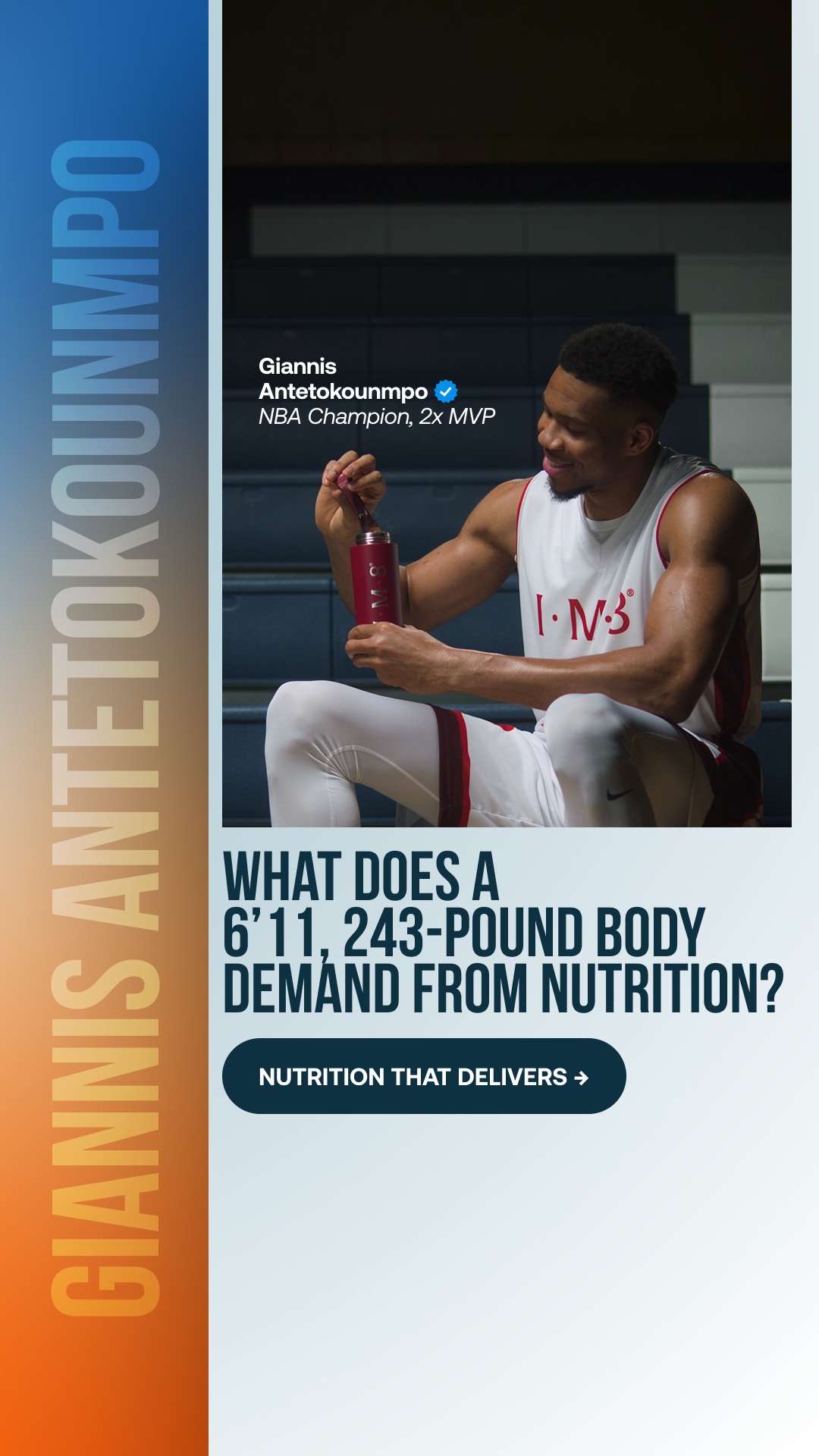 Giannis Antetokounmpo Facebook ad