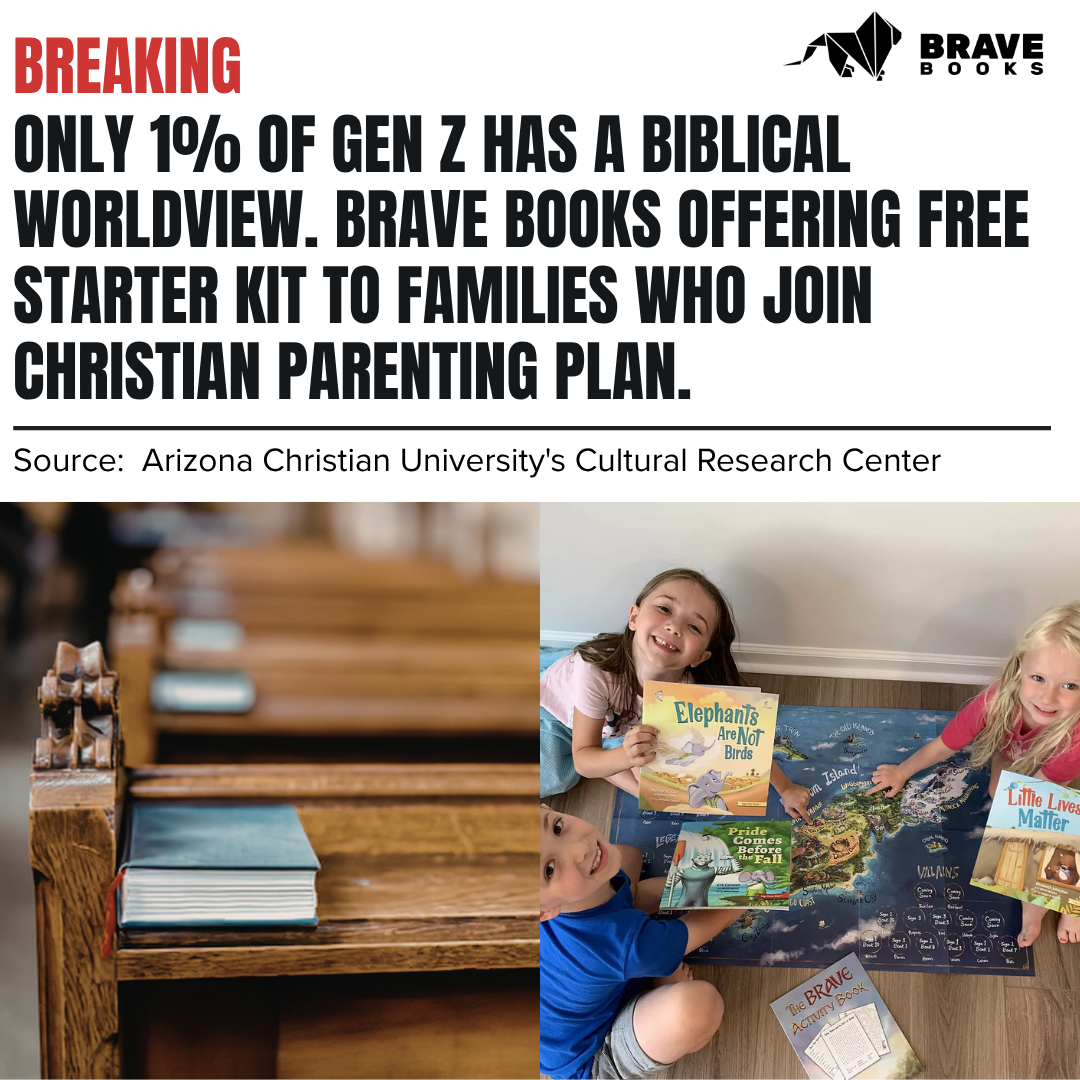 BRAVE Books Facebook ad