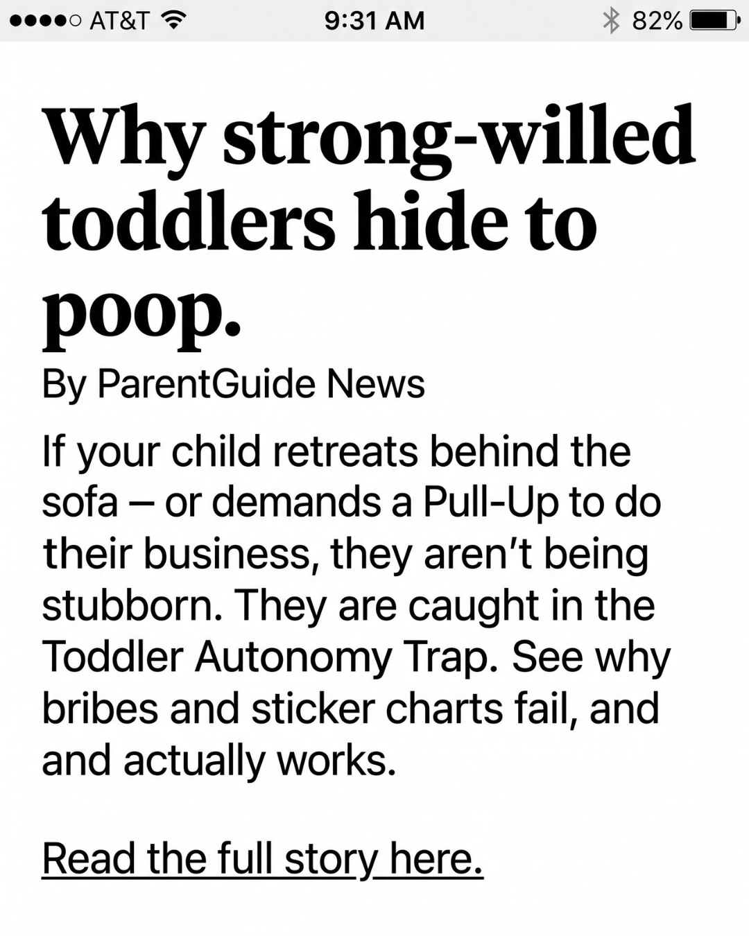 ParentGuide.News Facebook ad