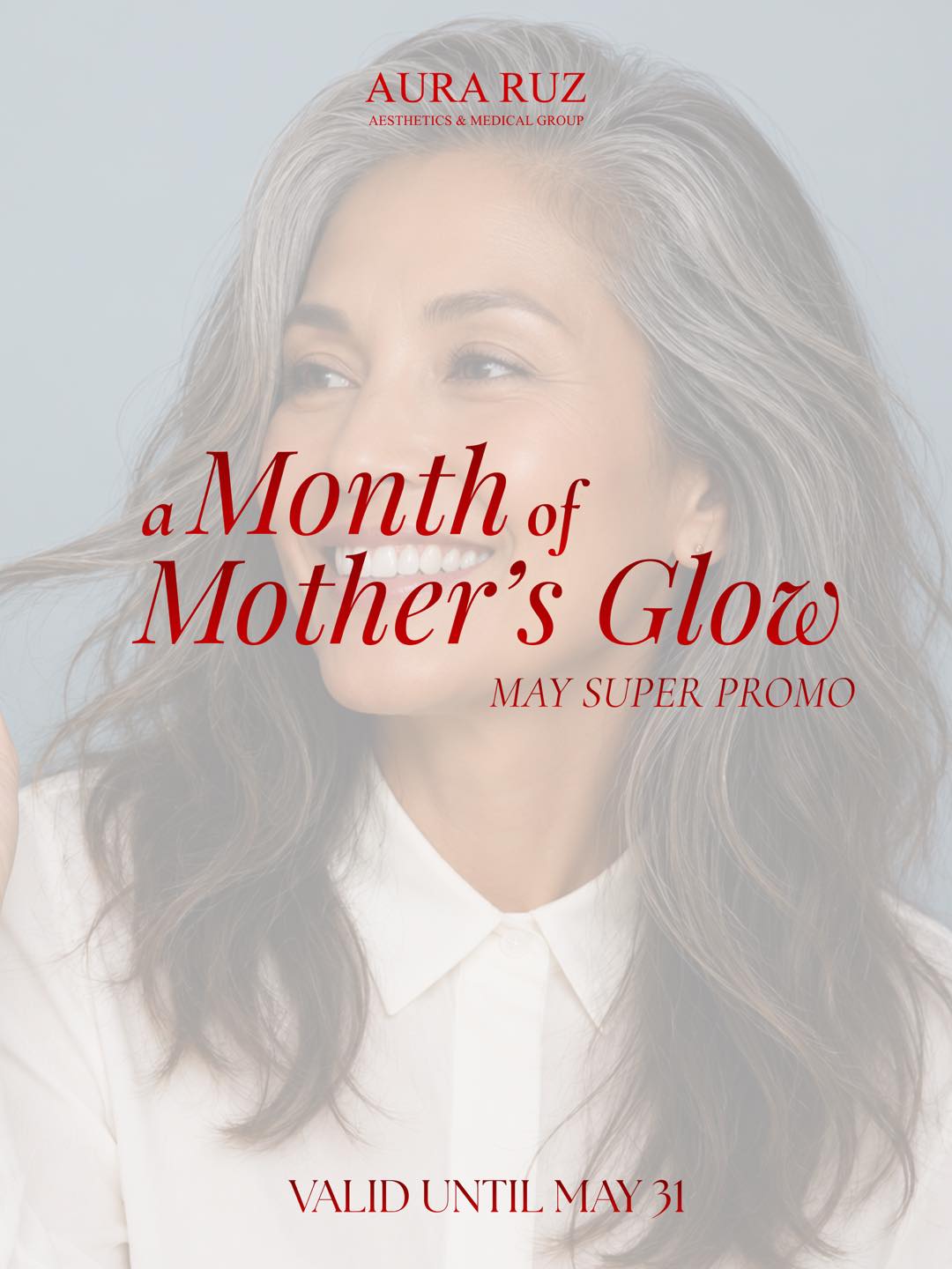 The Aura Ruz Timog Branch Facebook ad: THIS MAY IS IMPORTANT TO US