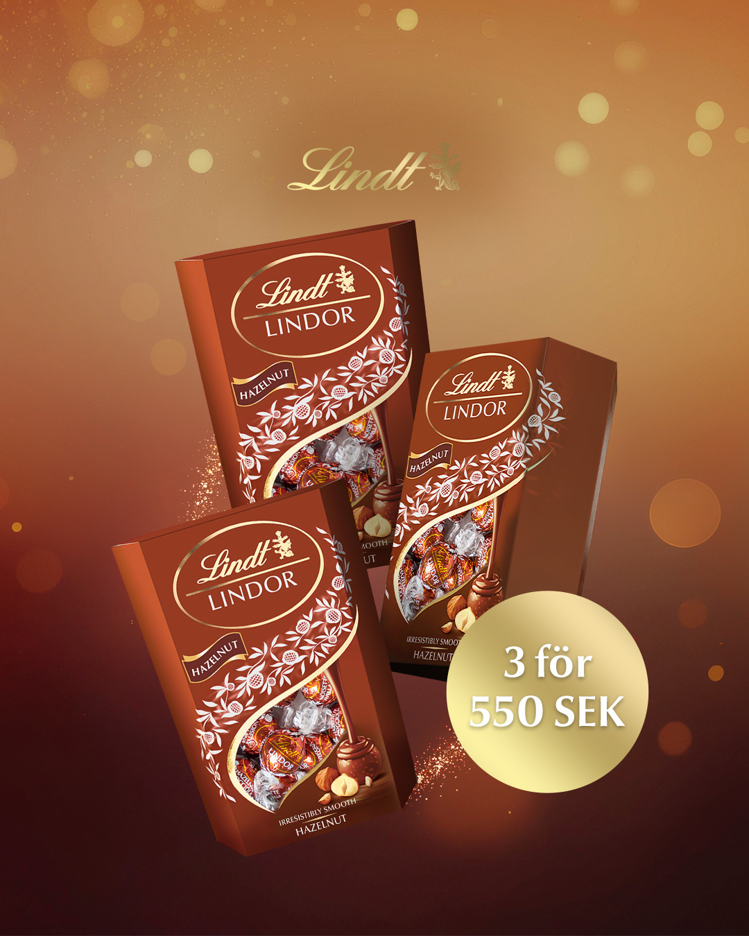Lindt Facebook ad