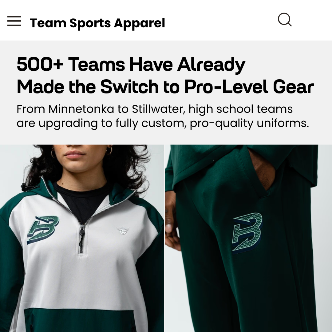 Royalty Facebook ad: Get Your Team Package Recommendation