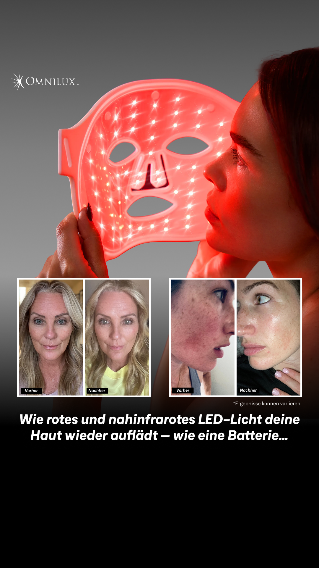 Omnilux Facebook ad