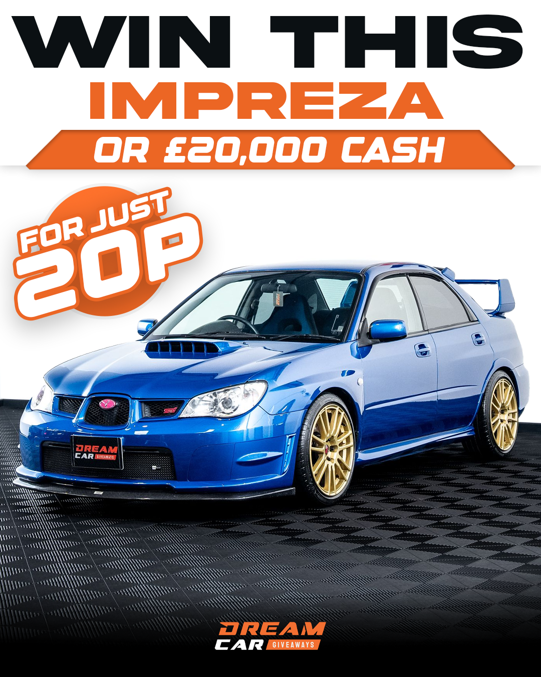 Dream Car Giveaways Facebook ad