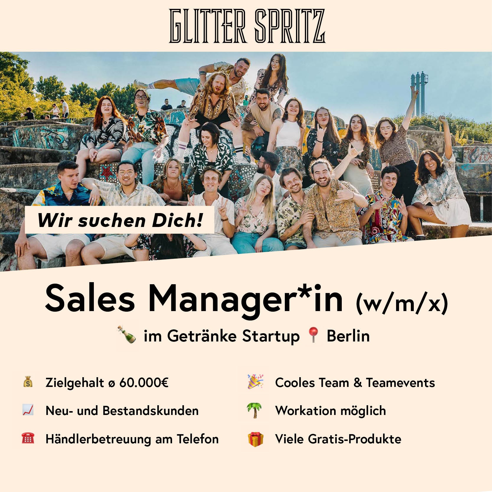 Craft Circus Facebook ad: Sales Manager*in (w/m/x) in Berlin