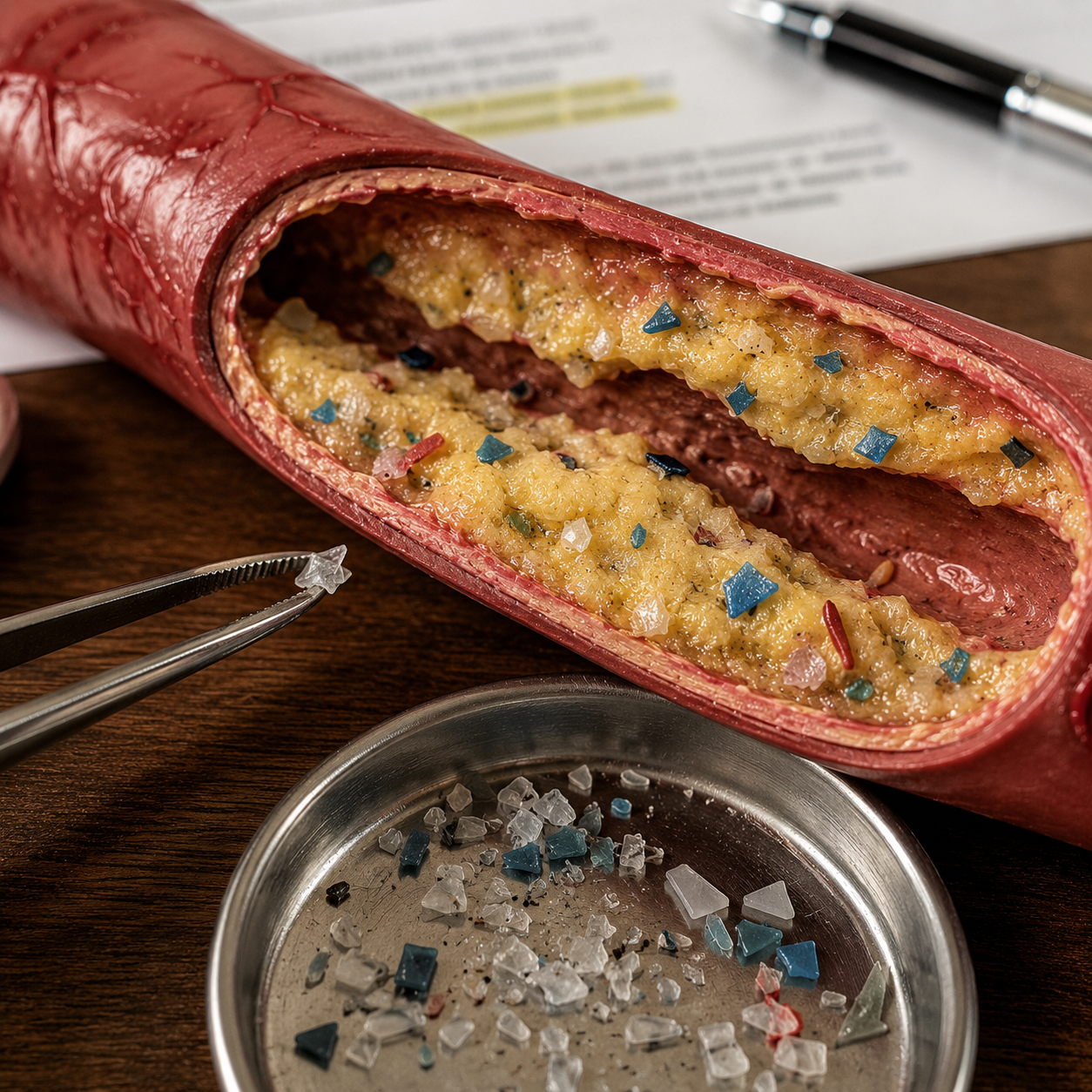 Lisa Anderson Facebook ad: They Found Plastic Inside Human Arterial Plaque