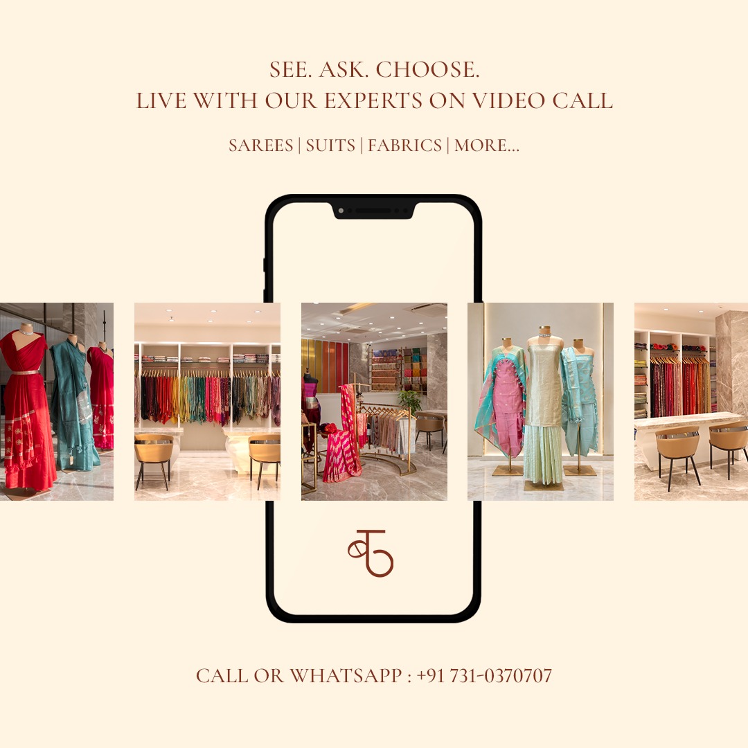 Banarasiya Facebook ad: Shop Banarasi Sarees on Video Call