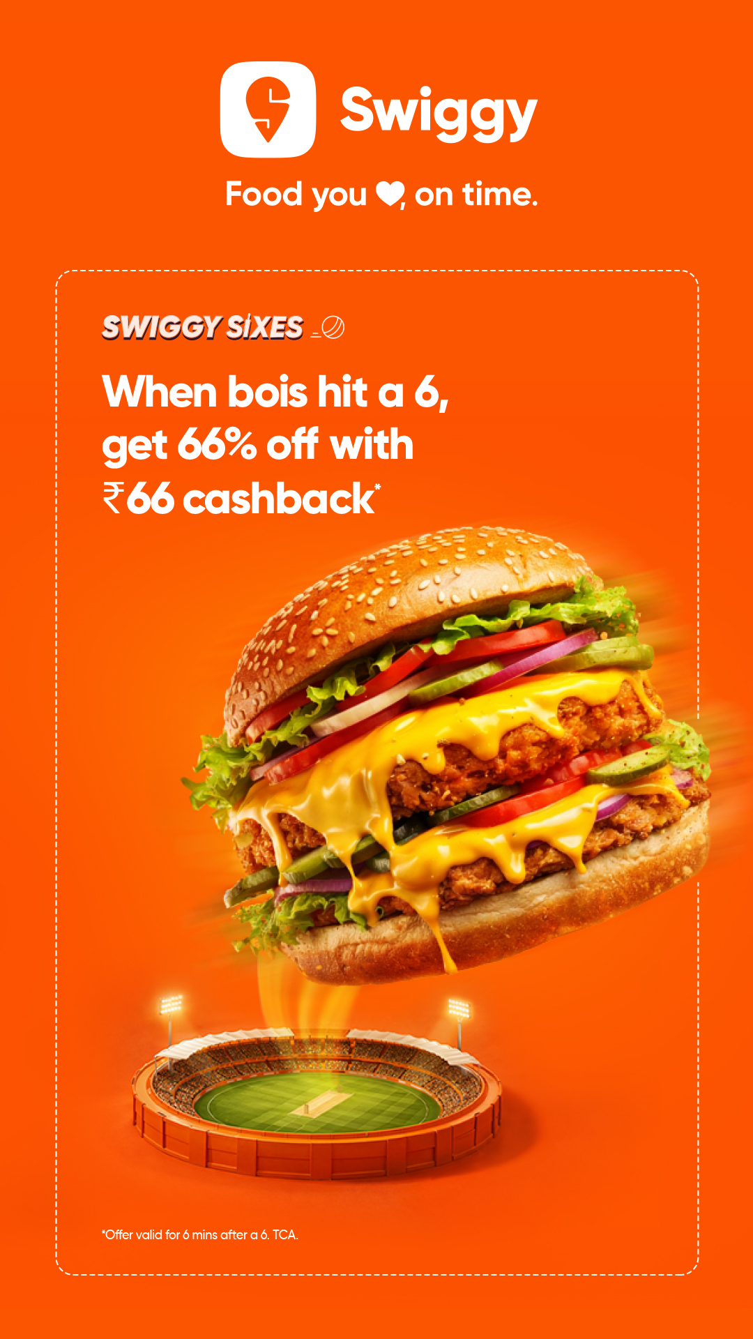 Swiggy Facebook ad