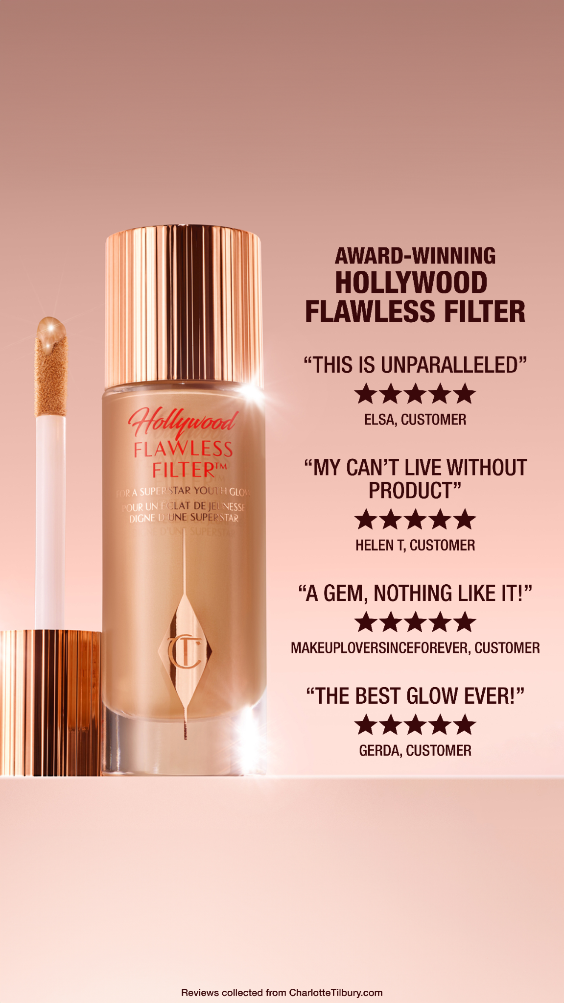 Charlotte Tilbury Facebook ad
