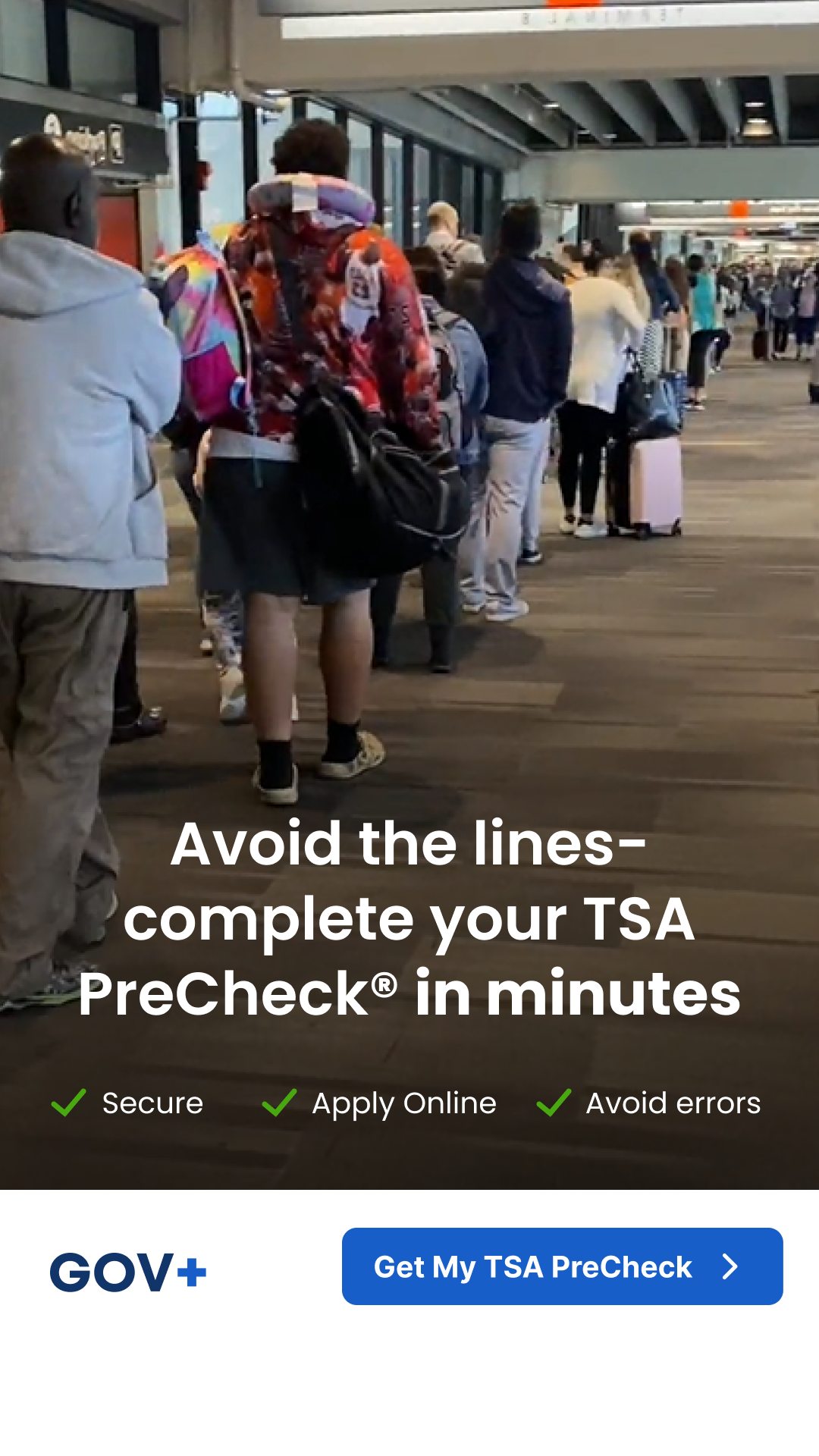 GovPlus Facebook ad