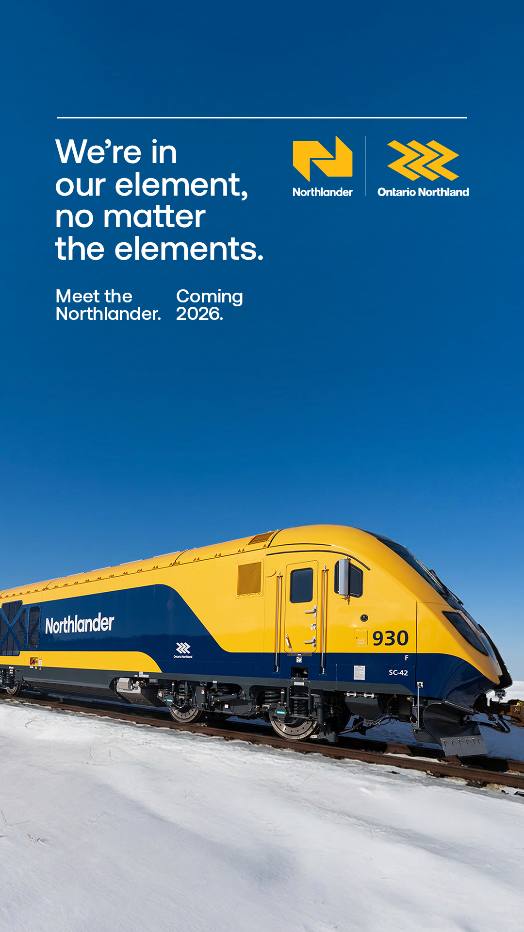 Ontario Northland Facebook ad