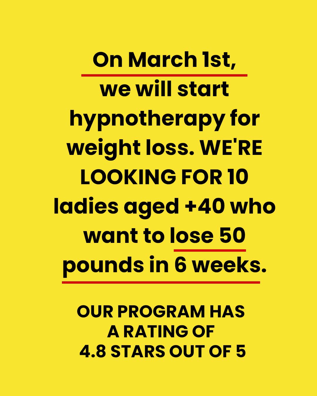 Hypnozio: power of hypnotherapy Facebook ad