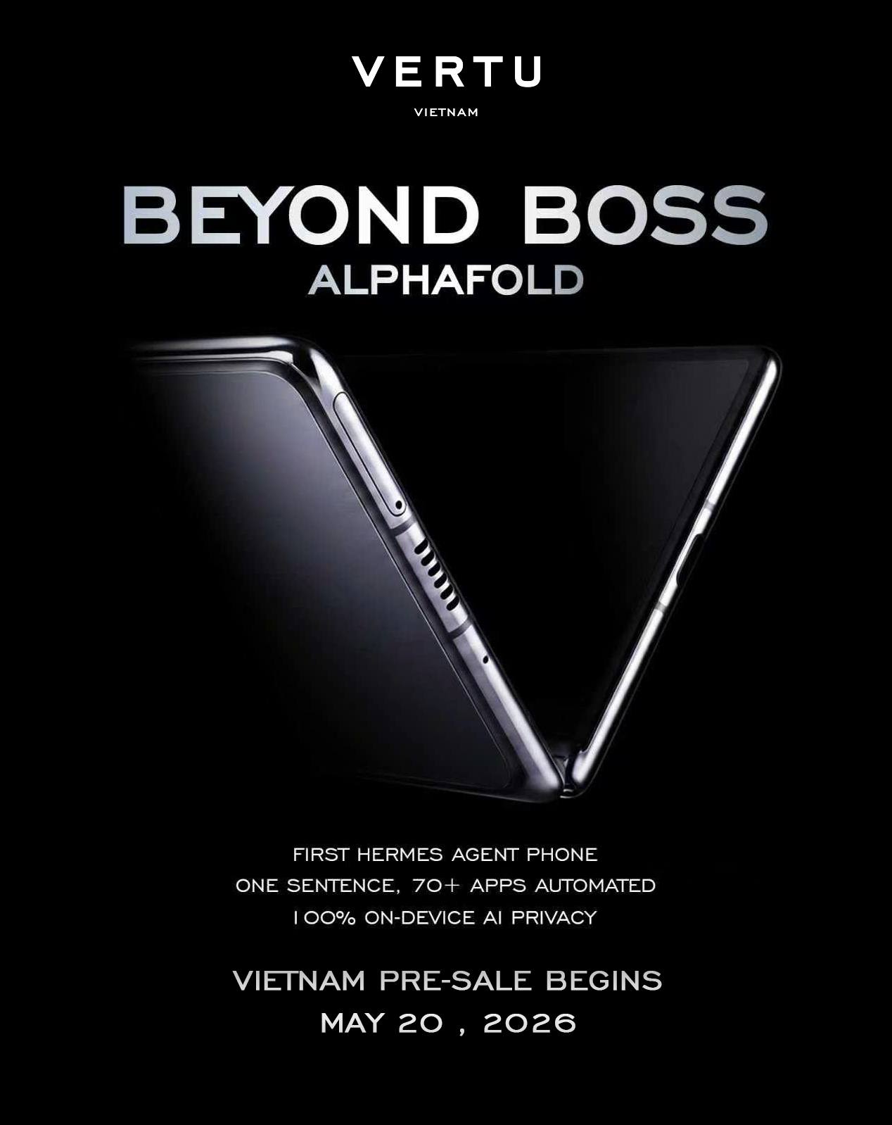 Vertu Việt Nam Facebook ad: Bạn sẵn sàng là người sở hữu AlphaFold…