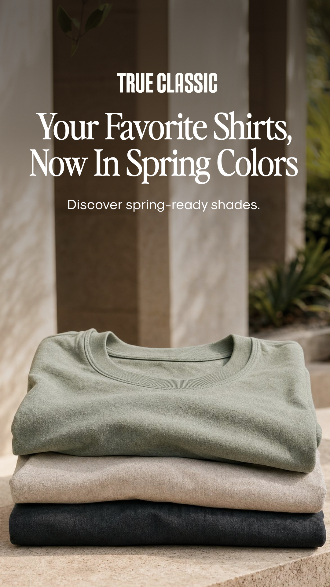 True Classic Facebook ad