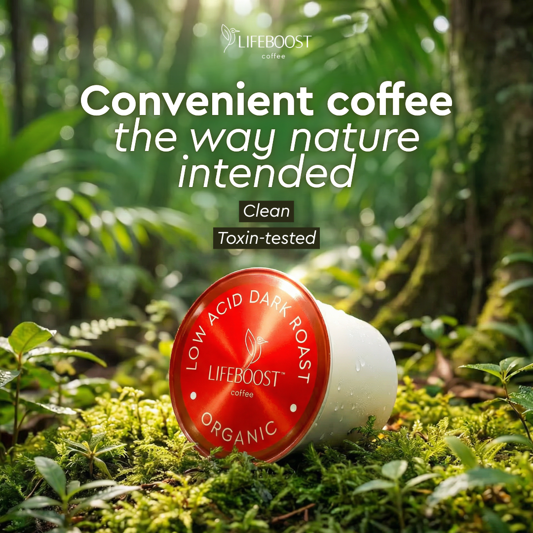 Lifeboost Coffee Facebook ad