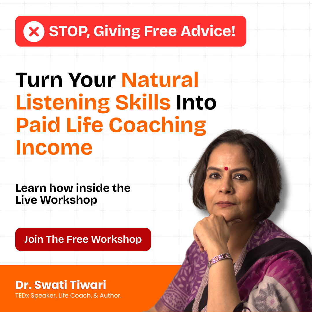 Coach Swati Tiwari Facebook ad: Get Paid for Your Advice