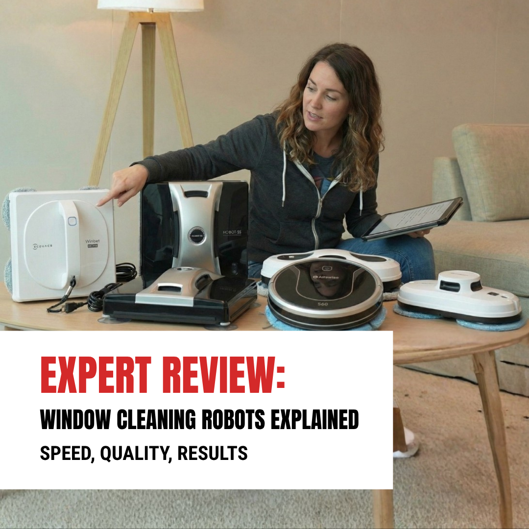 Expert Tested Products Facebook ad: Top 5 Window Robot Cleaners