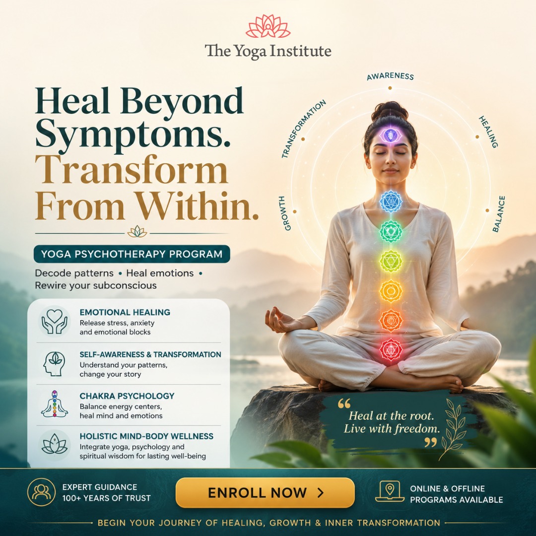 The Yoga Institute Facebook ad