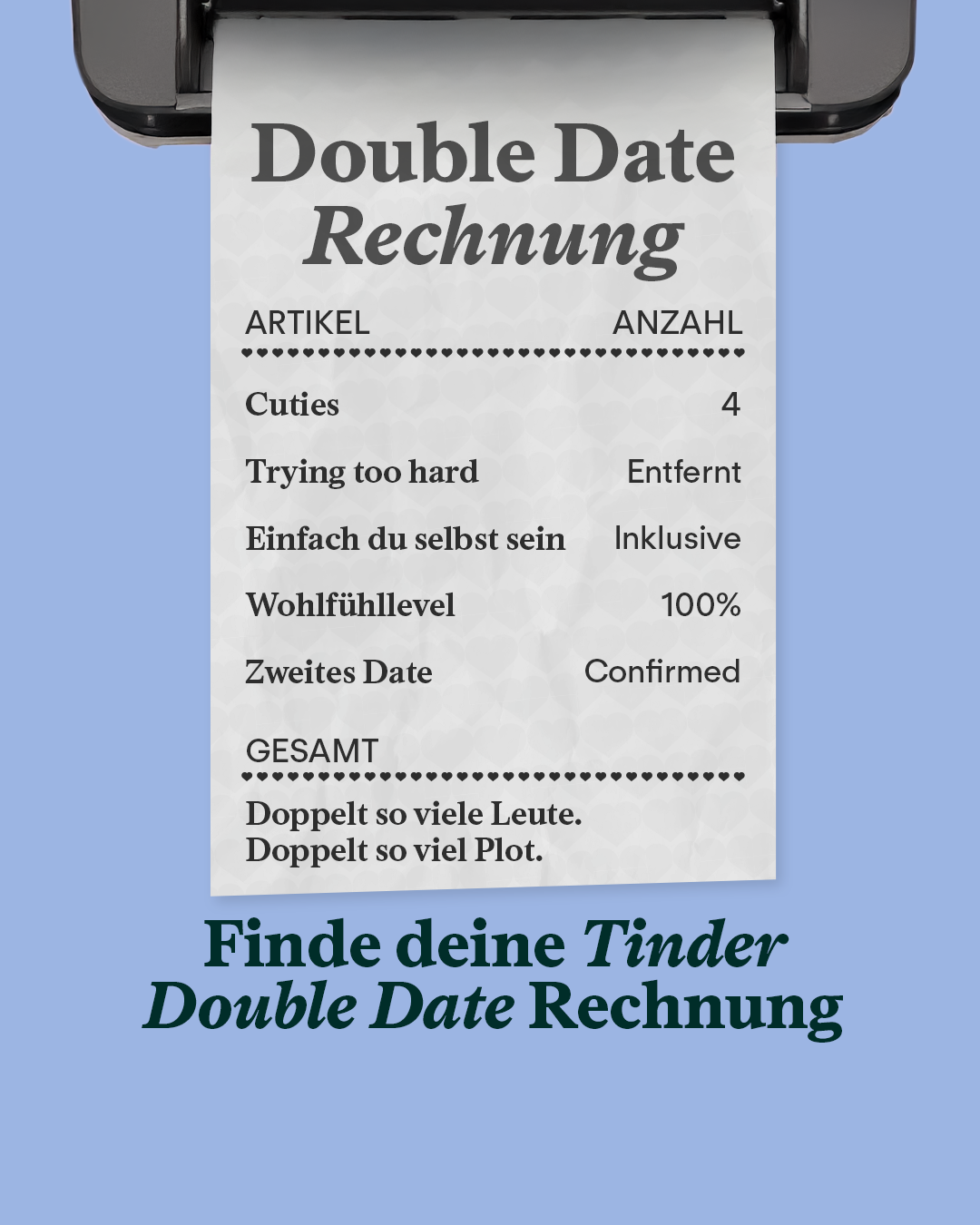 Tinder Germany Facebook ad