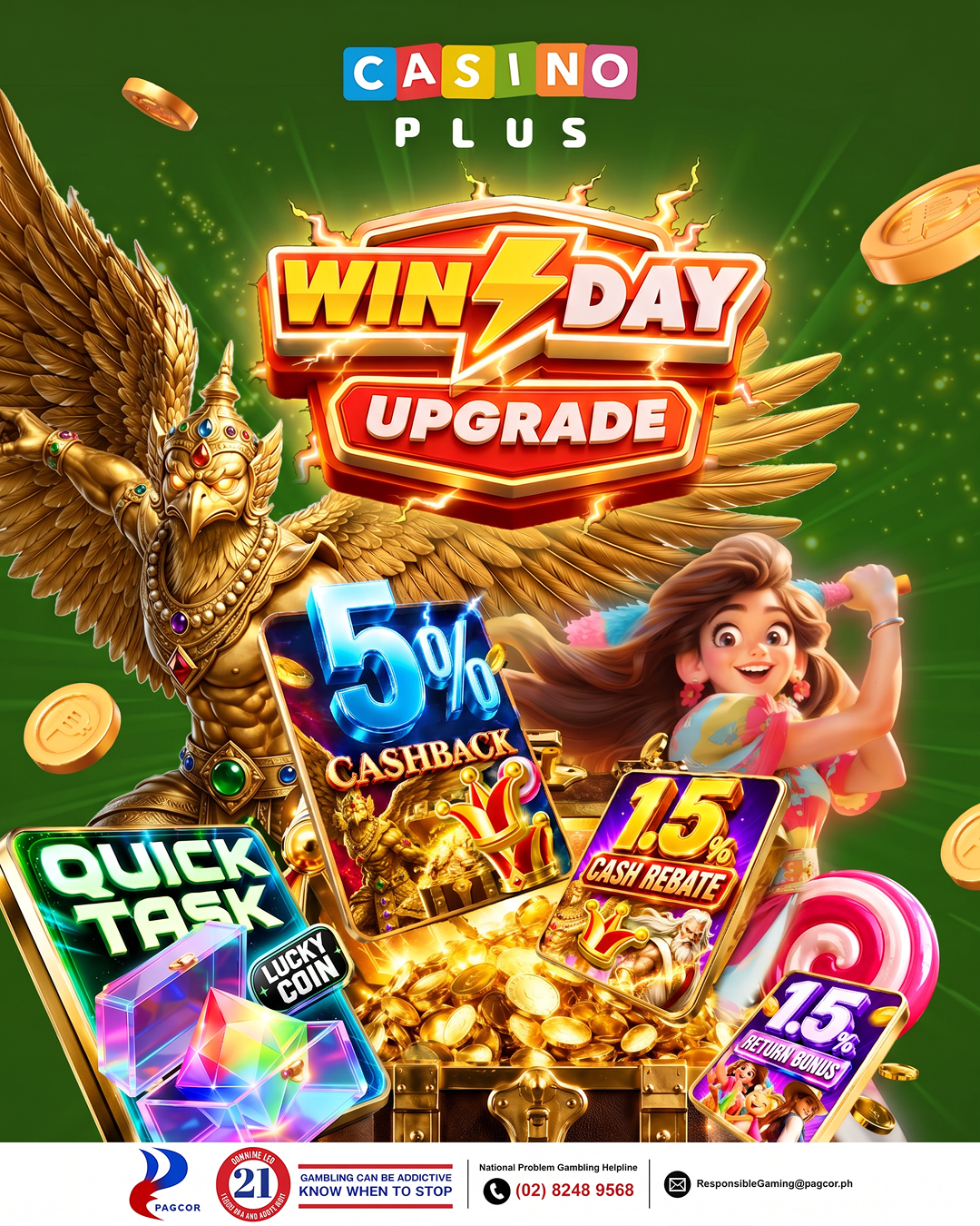 Casino Plus Facebook ad