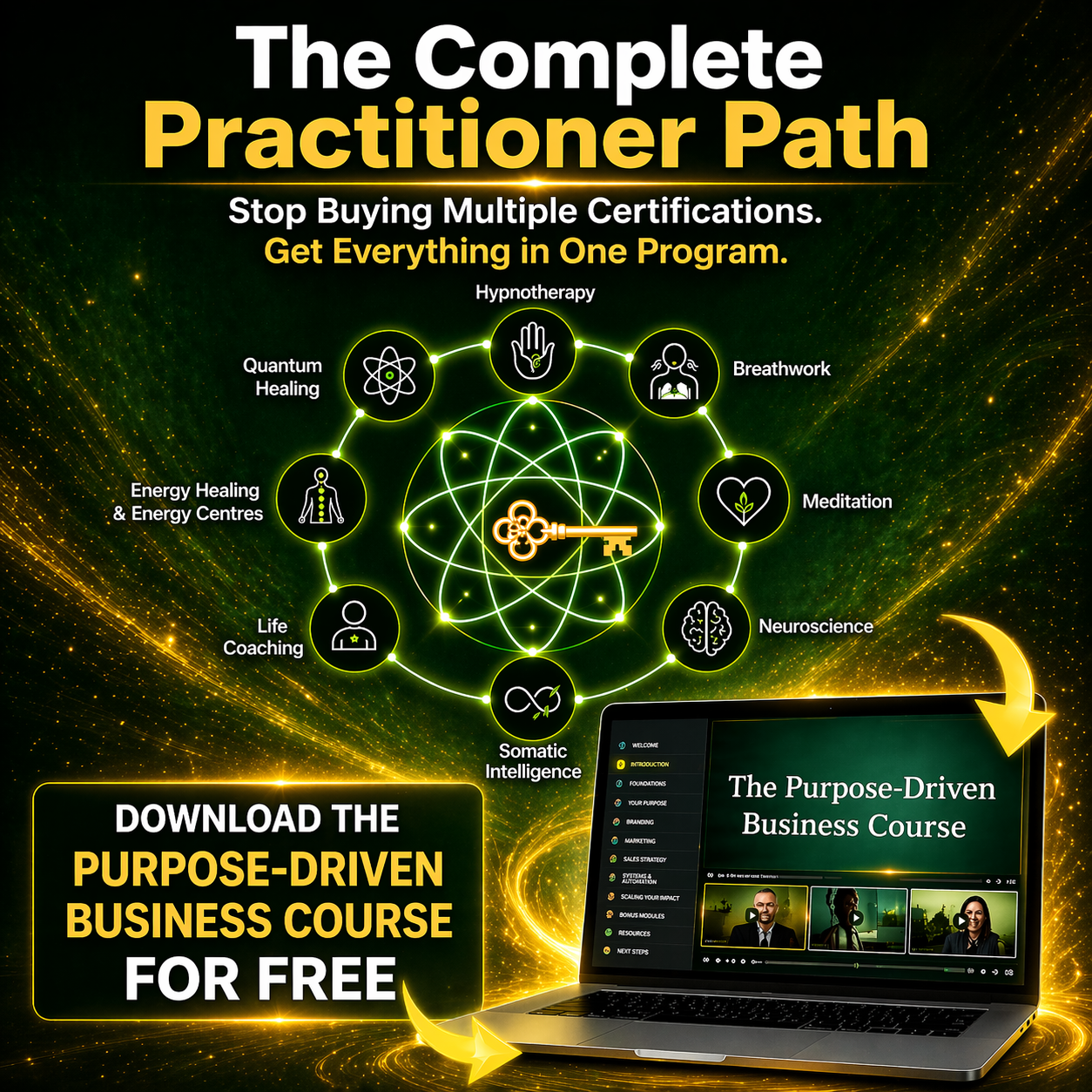 Quantum Key Institute Facebook ad