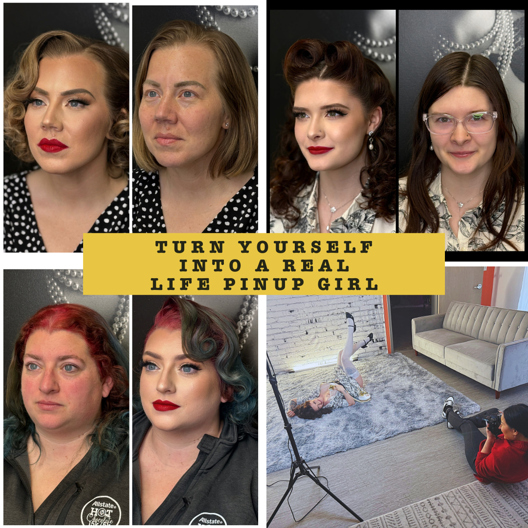 Boiling Point Boudoir - Virginia Beach Boudoir Studio Facebook ad: Win a Real Life Pinup Girl Experience