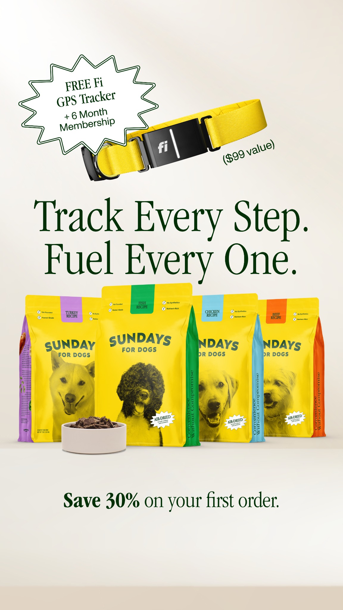 Sundays Facebook ad