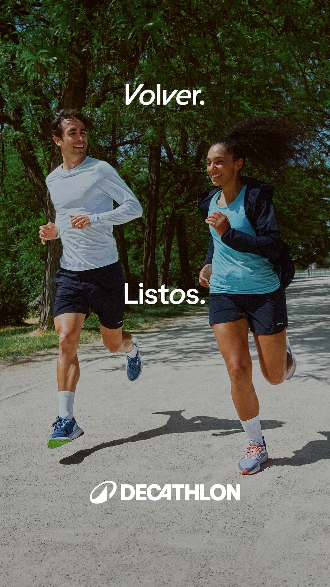 Decathlon España Facebook ad: Encuentra tus próximas zapatillas de running.