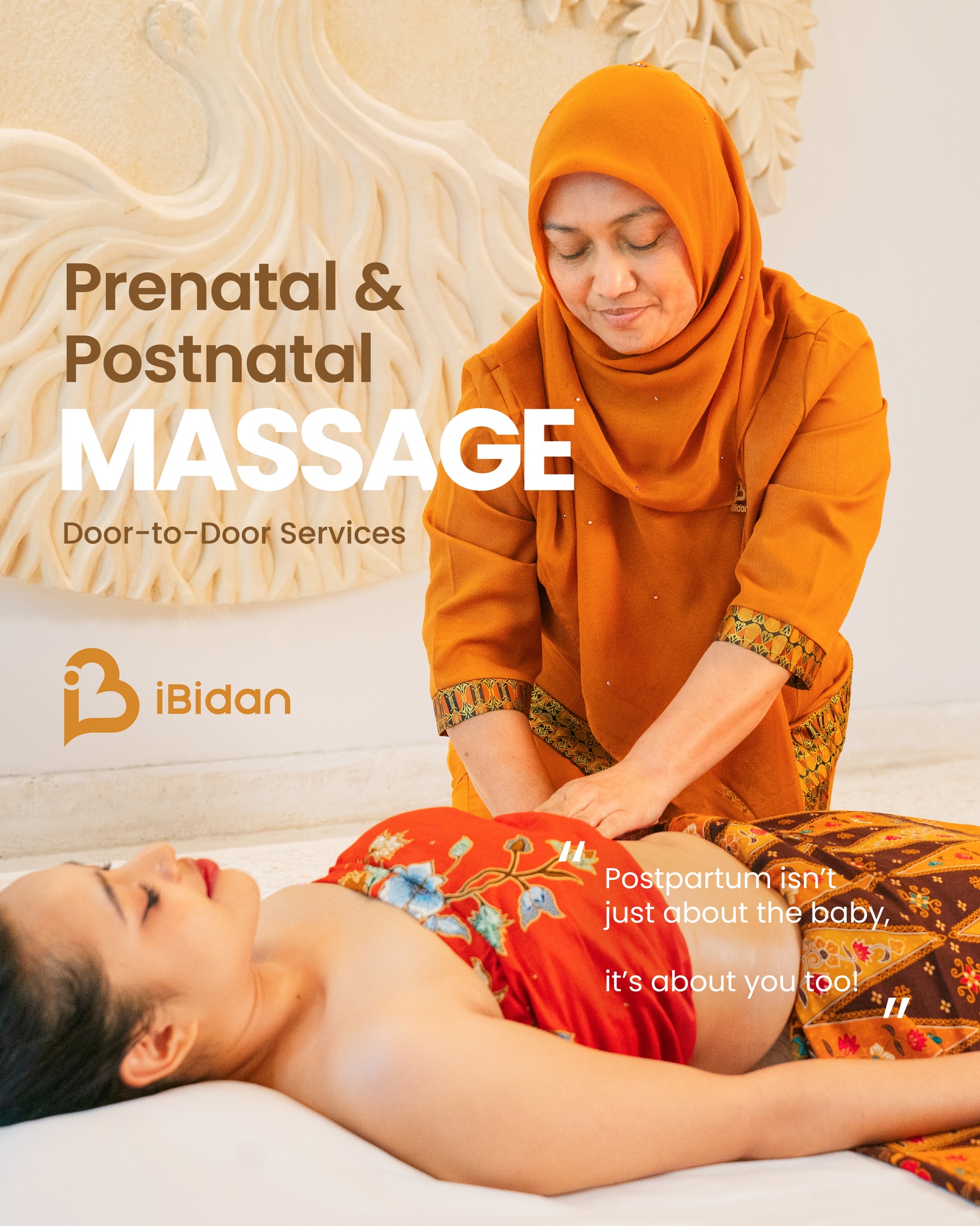 IBidan Singapore - Prenatal & Postnatal Massage Facebook ad: After giving birth, have you noticed these issues?
