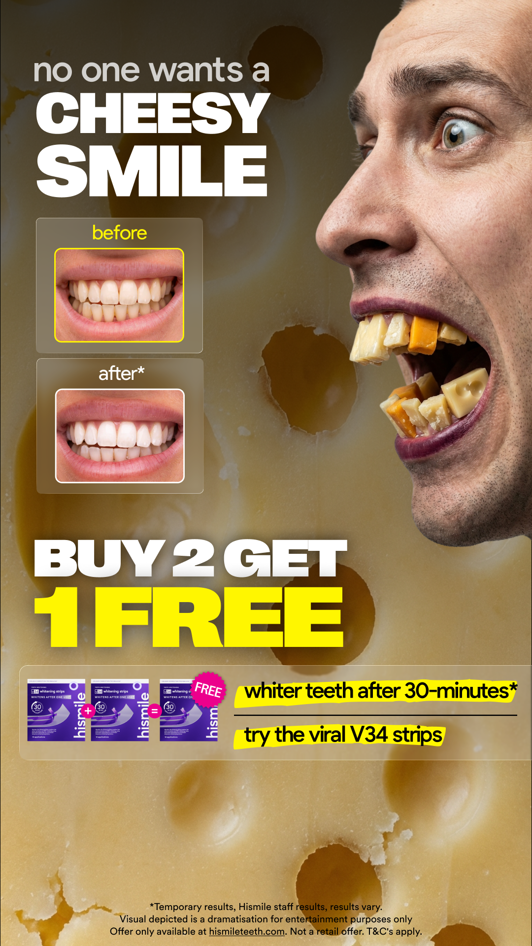 Hismile Facebook ad