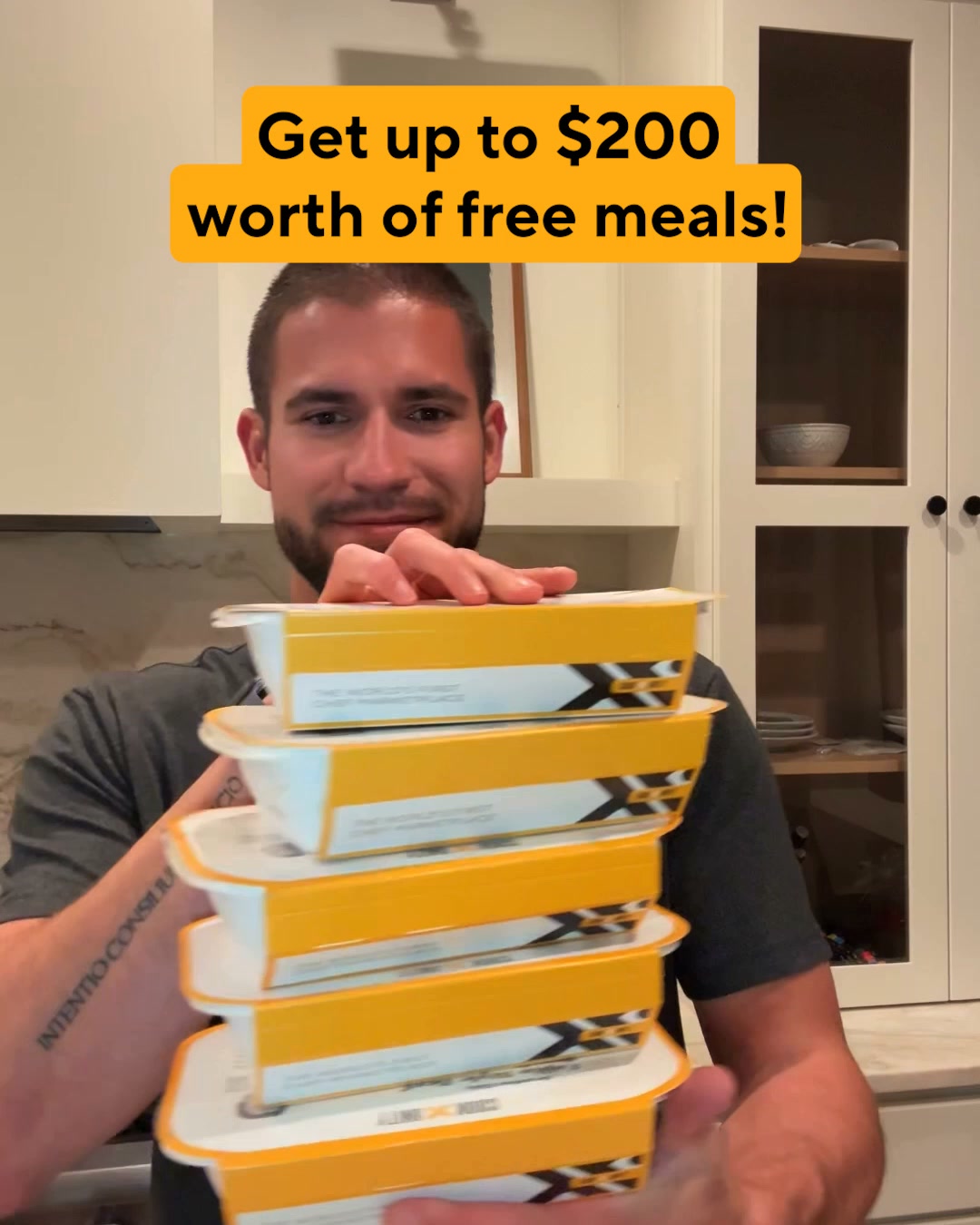 Feast Mode Facebook ad: Click Here to Get 50% Off Your 1st Week!